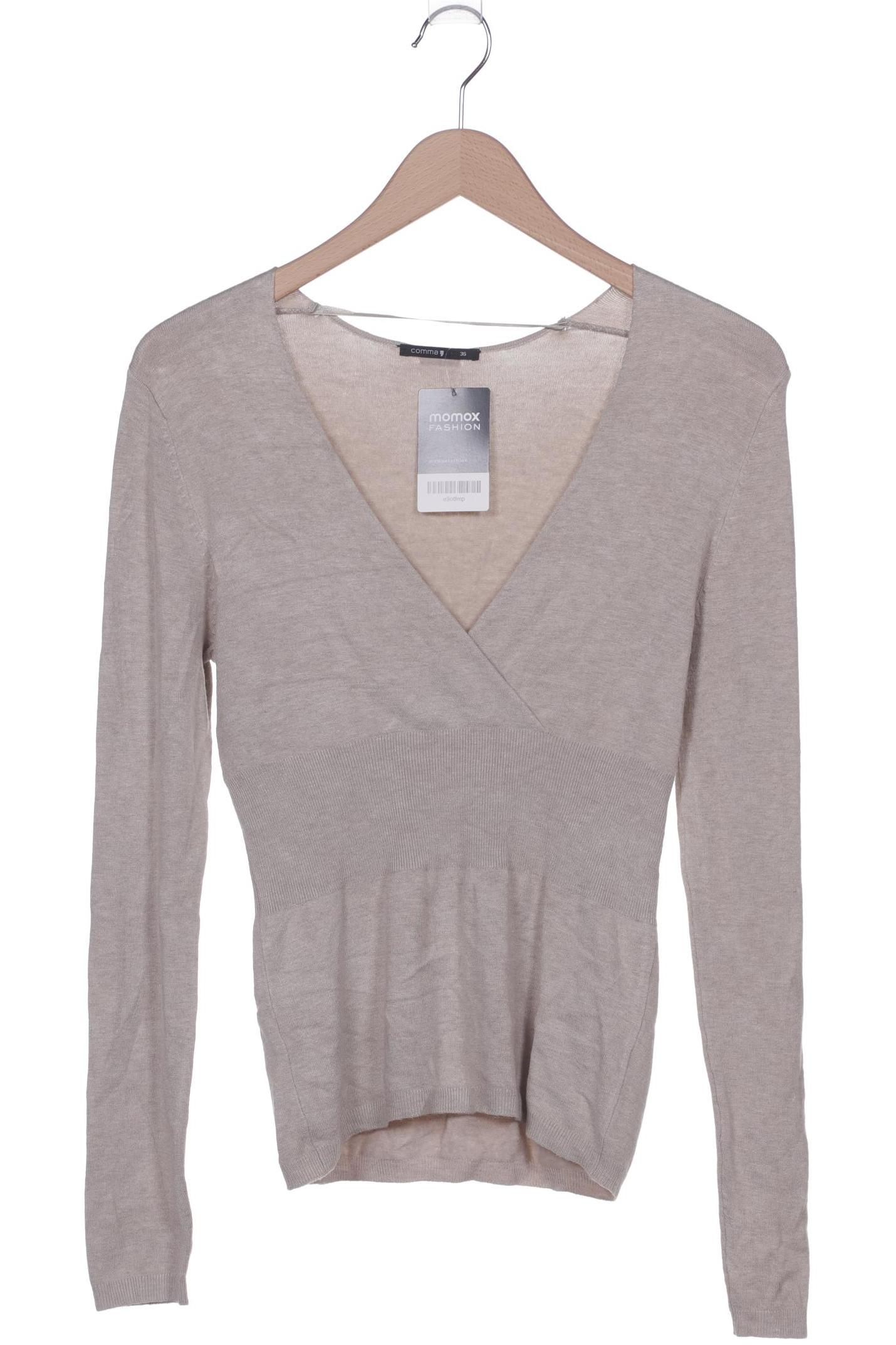 

Comma Damen Pullover, beige, Gr. 36