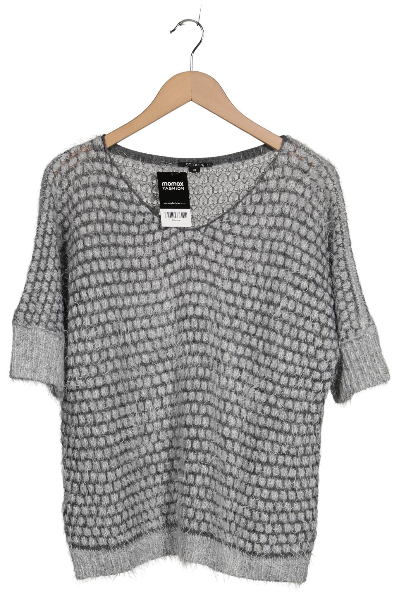 

Comma Damen Pullover, grau, Gr. 38