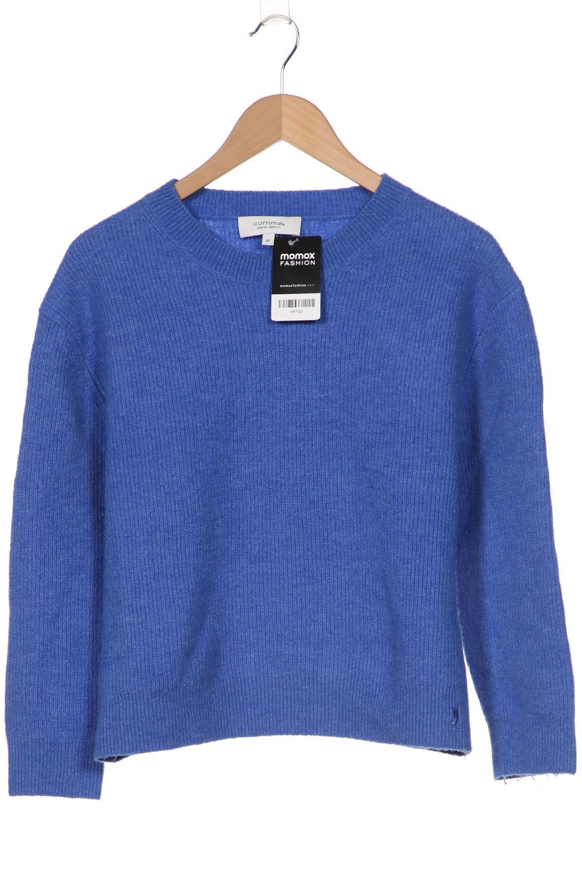 

Comma Damen Pullover, blau, Gr. 42