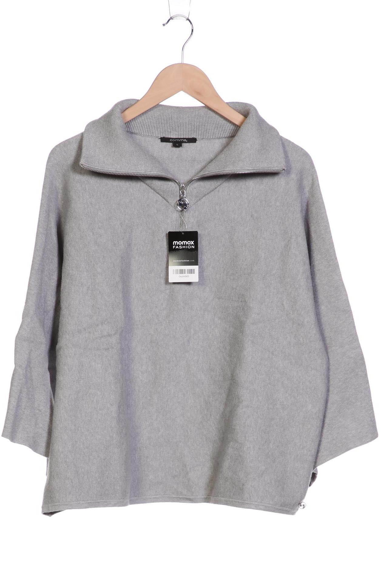 

Comma Damen Pullover, grau