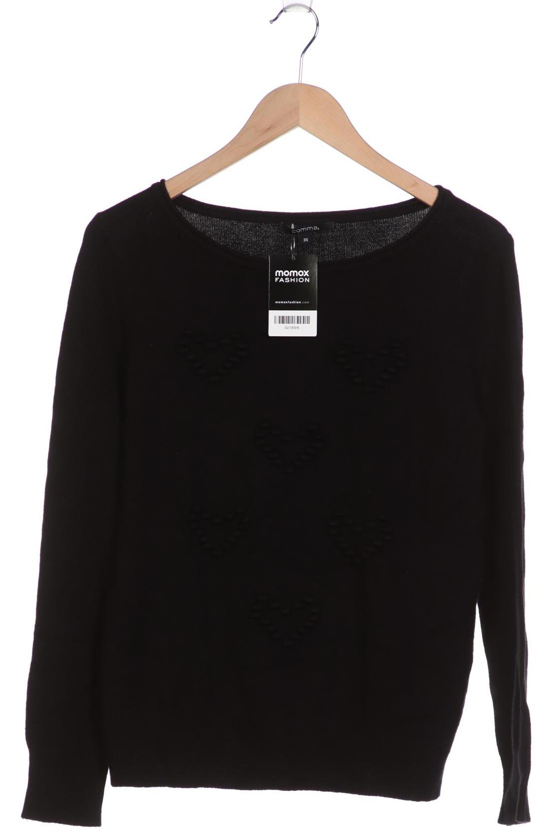 

Comma Damen Pullover, schwarz, Gr. 36