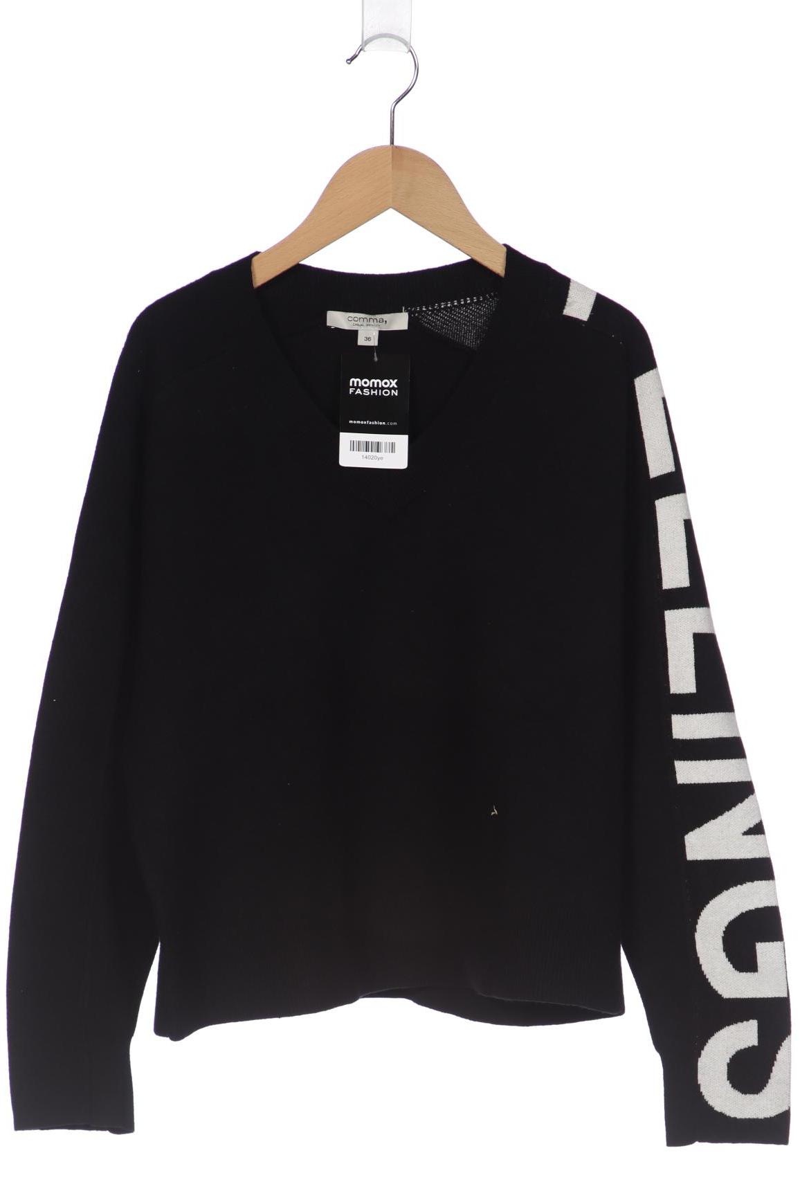 

Comma Damen Pullover, schwarz
