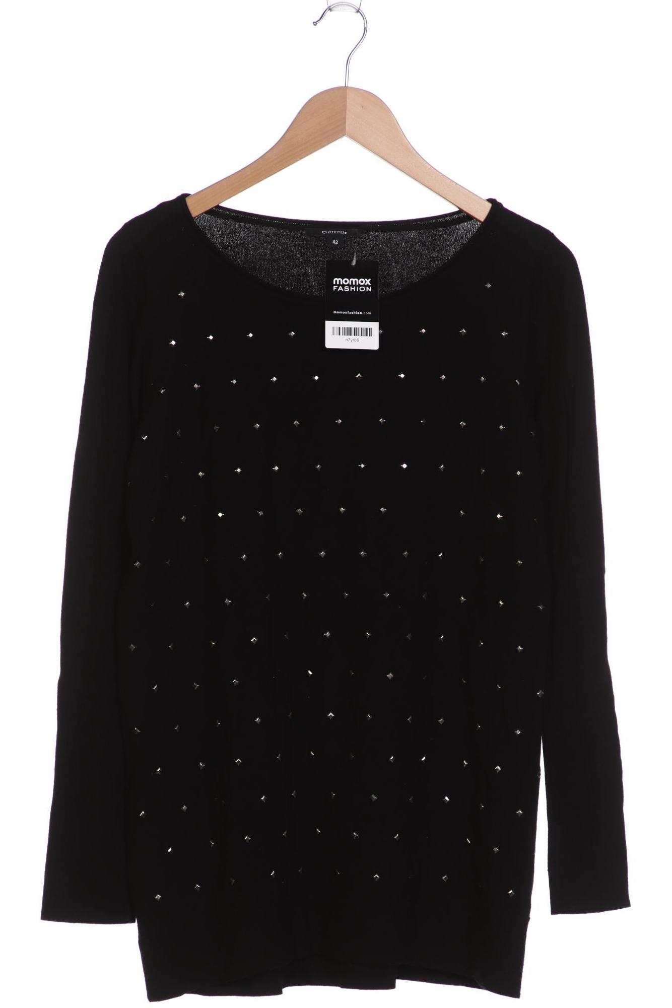 

Comma Damen Pullover, schwarz, Gr. 42