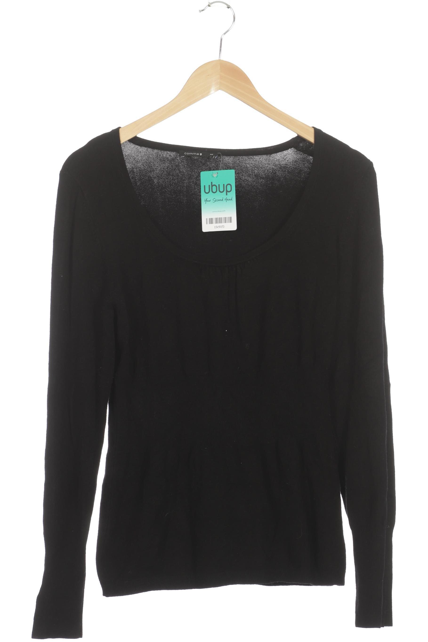 

Comma Damen Pullover, schwarz, Gr. 42