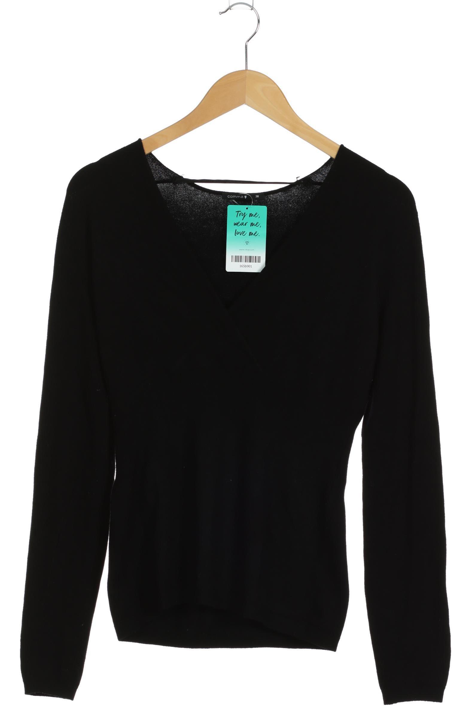 

Comma Damen Pullover, schwarz, Gr. 38