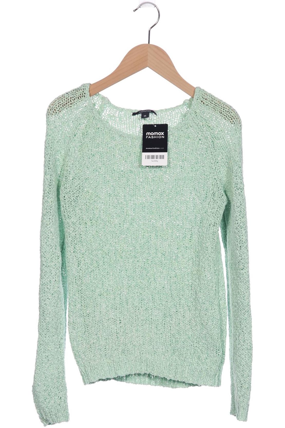 

Comma Damen Pullover, grün, Gr. 34