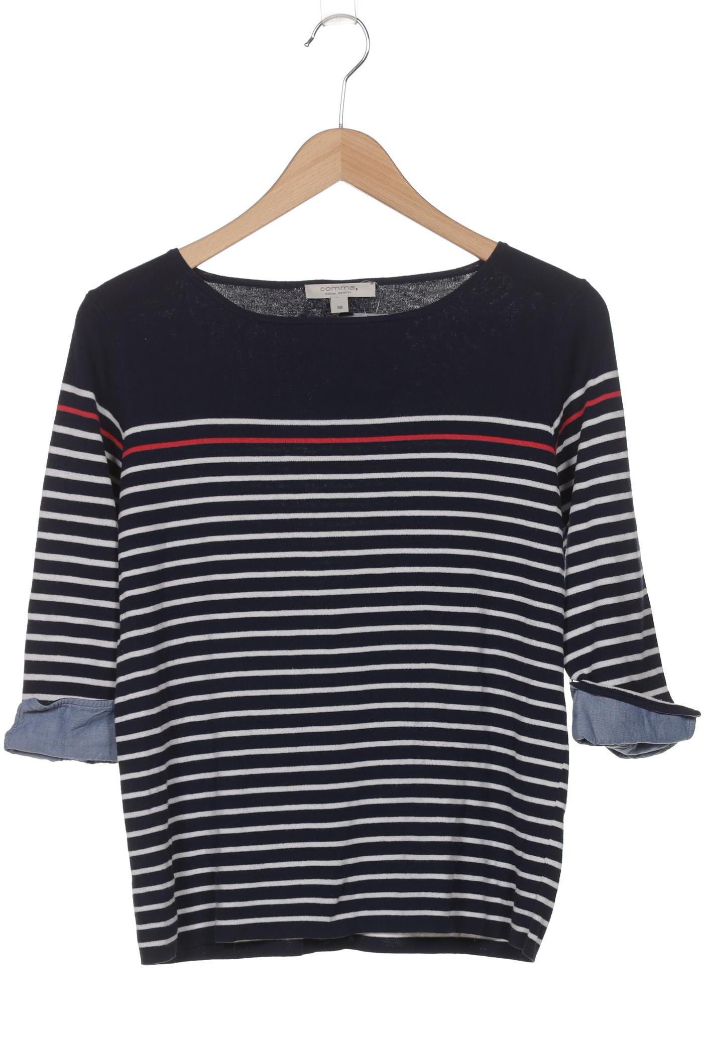 

Comma Damen Pullover, marineblau, Gr. 38