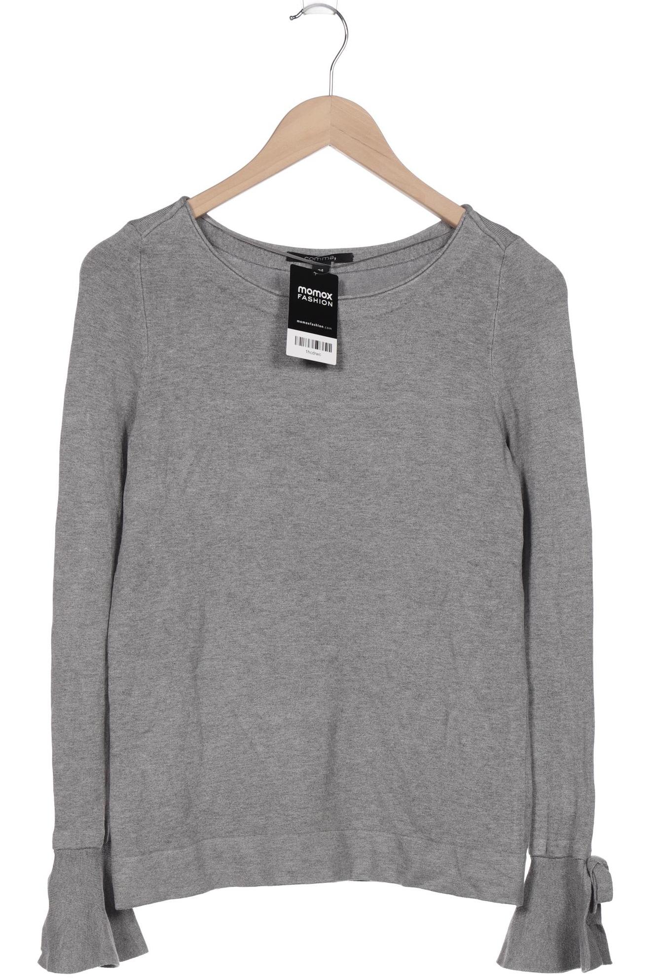

Comma Damen Pullover, grau