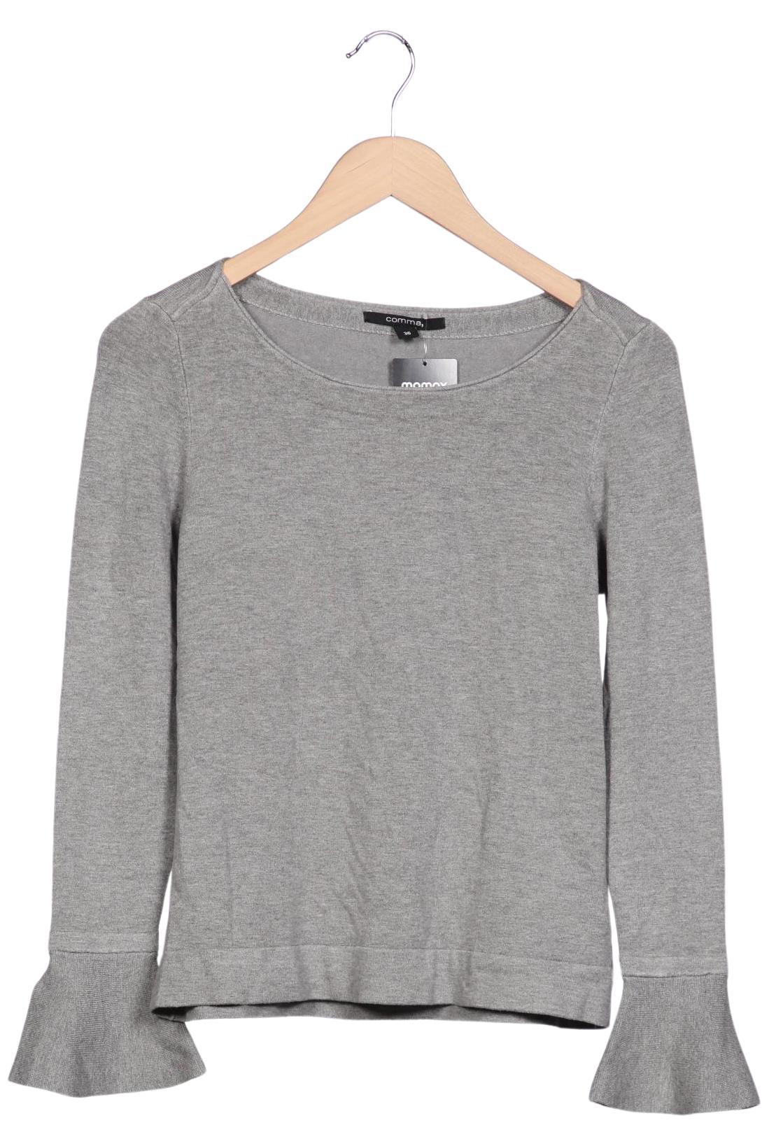 

Comma Damen Pullover, grau, Gr. 36