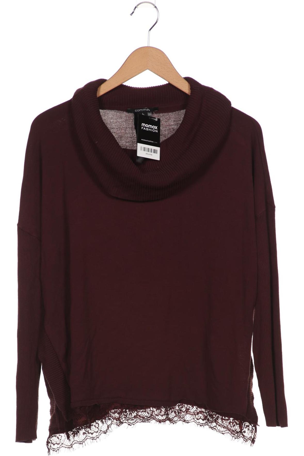 

Comma Damen Pullover, bordeaux, Gr. 42