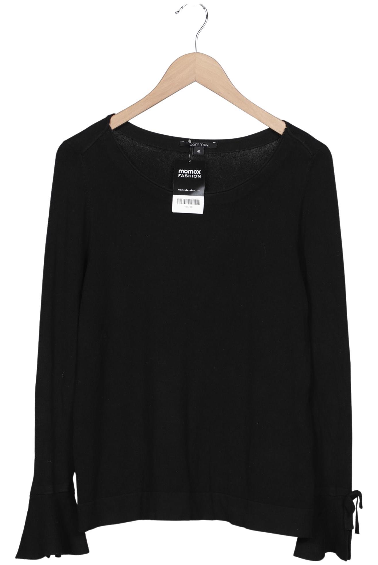 

Comma Damen Pullover, schwarz, Gr. 42