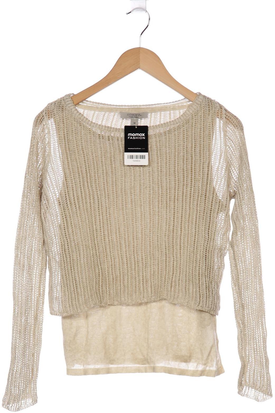 

Comma Damen Pullover, beige, Gr. 34