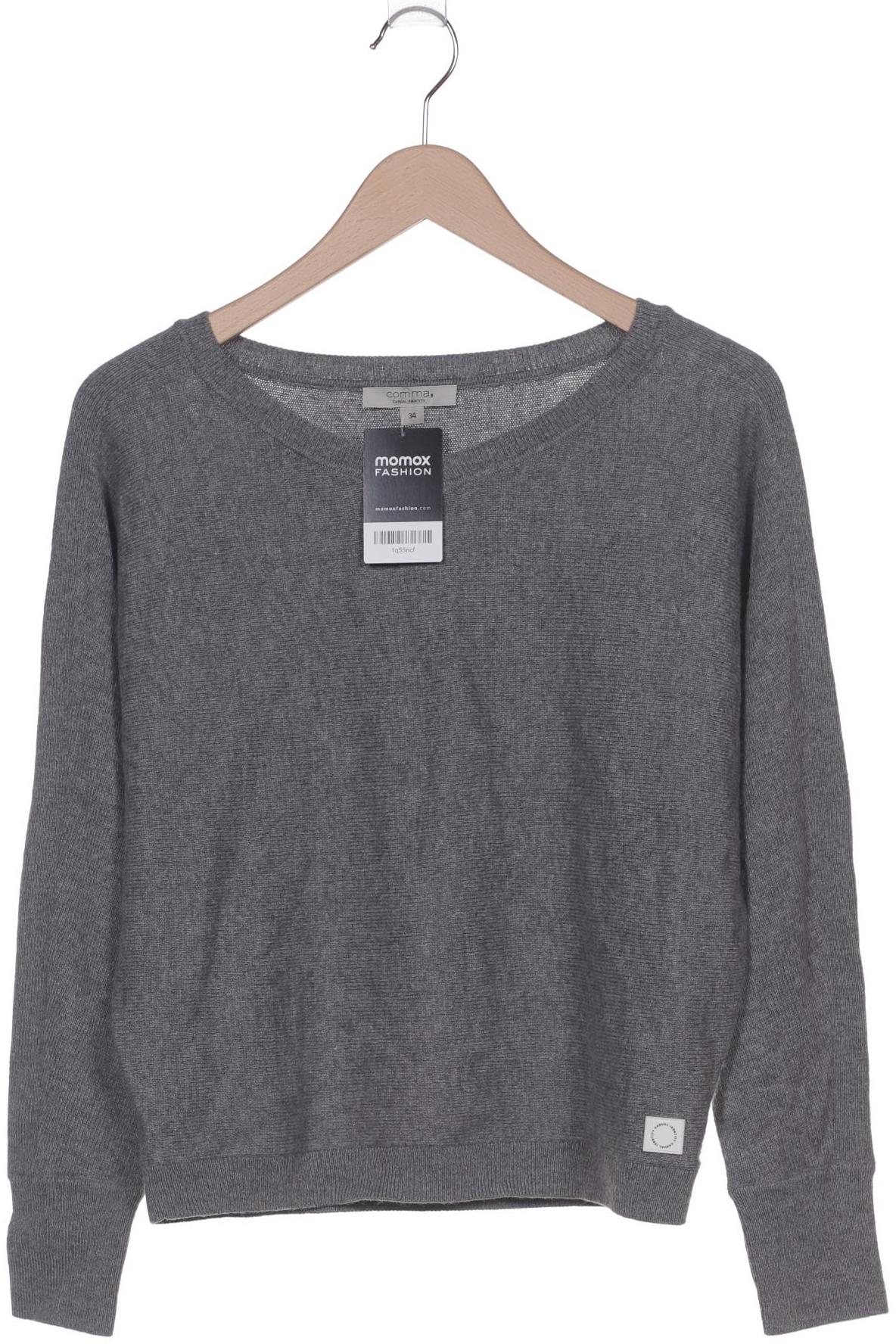 

Comma Damen Pullover, grau, Gr. 34