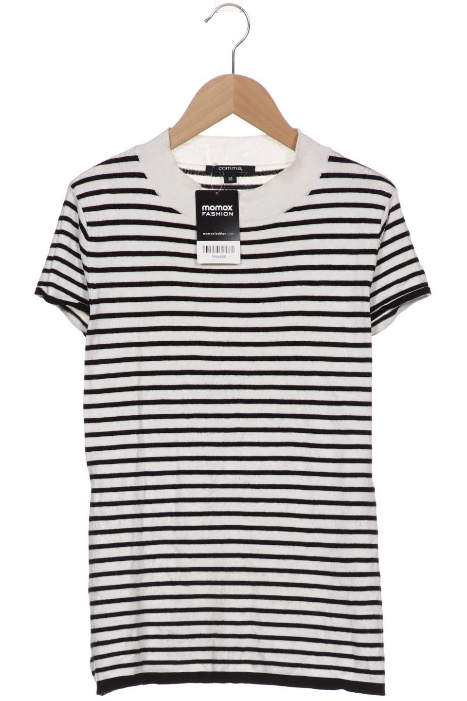 

Comma Damen Pullover, weiß, Gr. 36