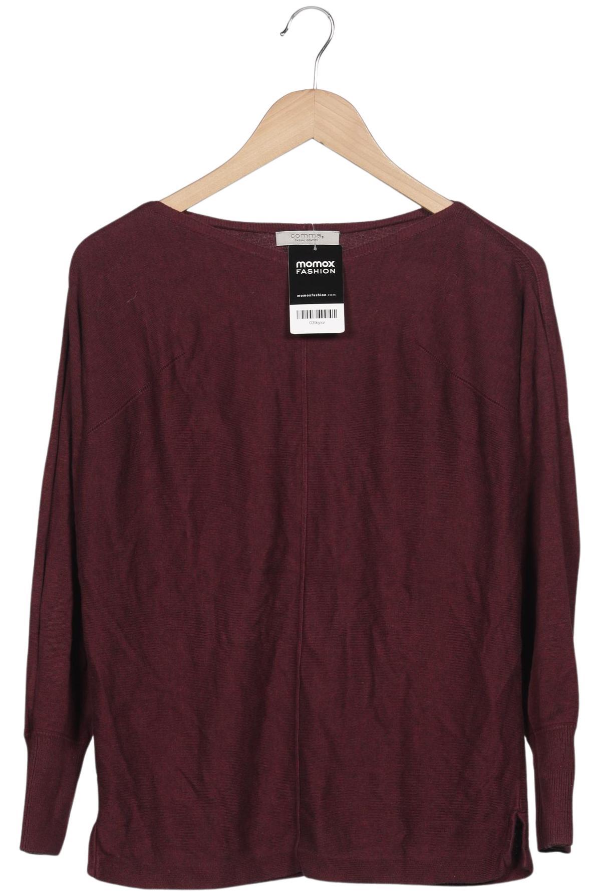 

Comma Damen Pullover, bordeaux, Gr. 40
