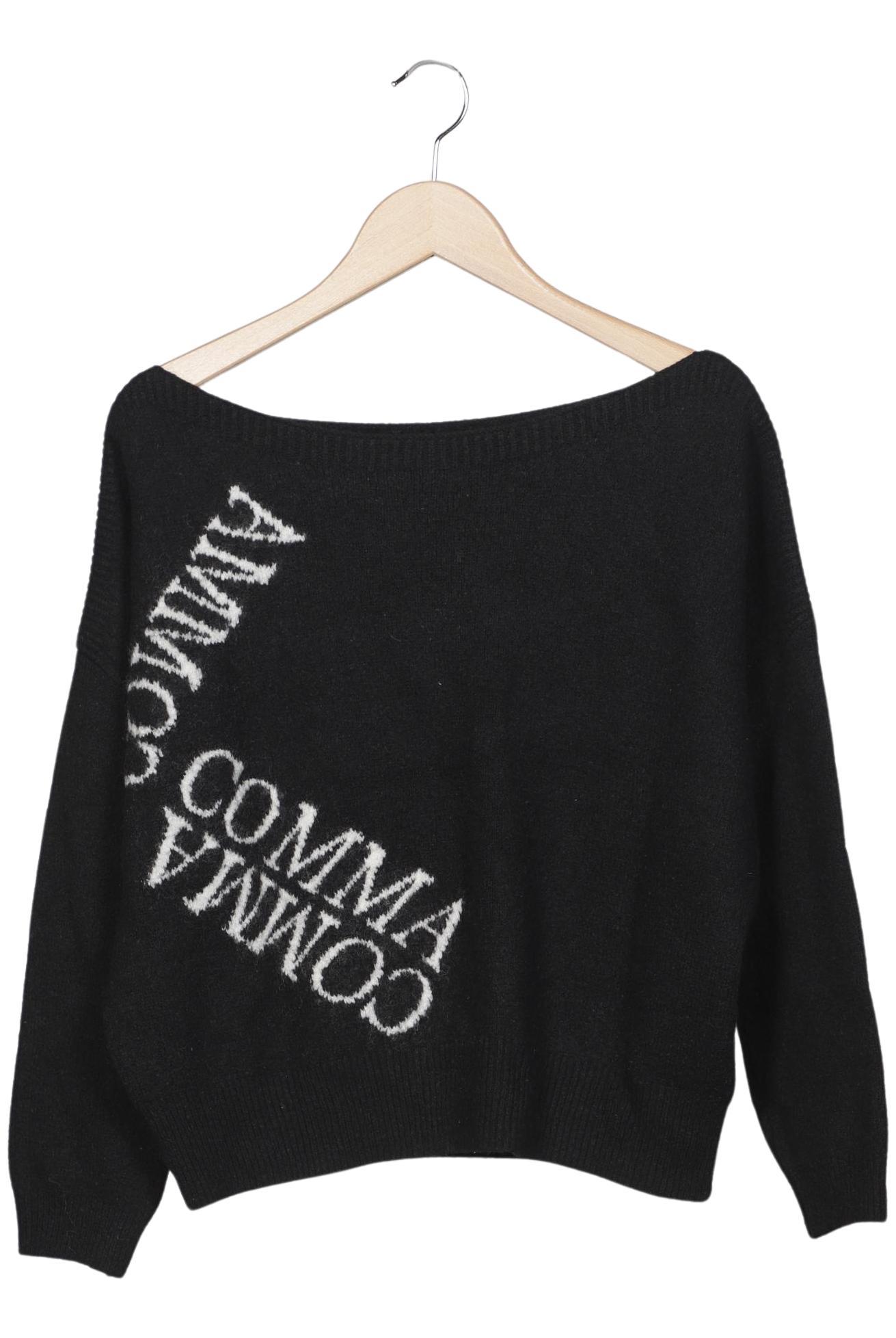 

Comma Damen Pullover, schwarz, Gr. 38