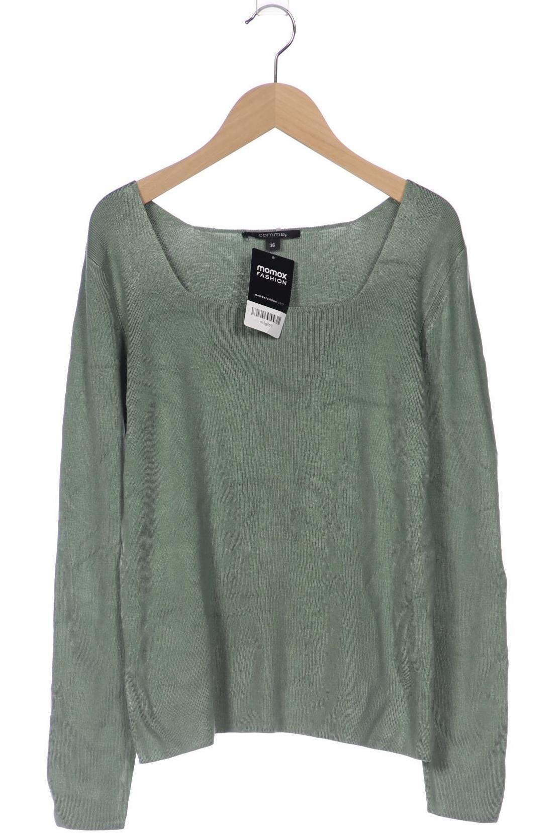 

Comma Damen Pullover, grün, Gr. 36