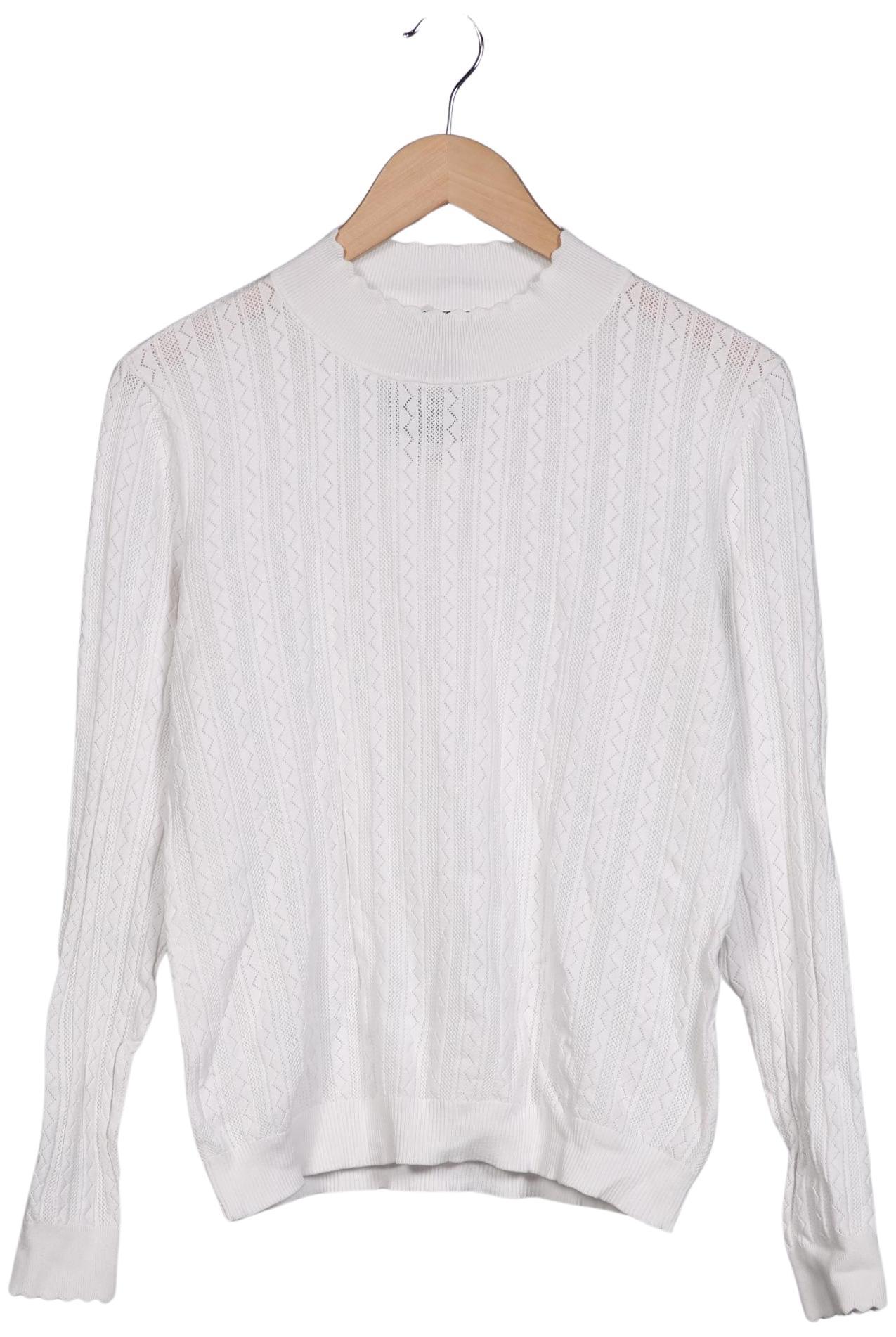 

Comma Damen Pullover, weiß, Gr. 42