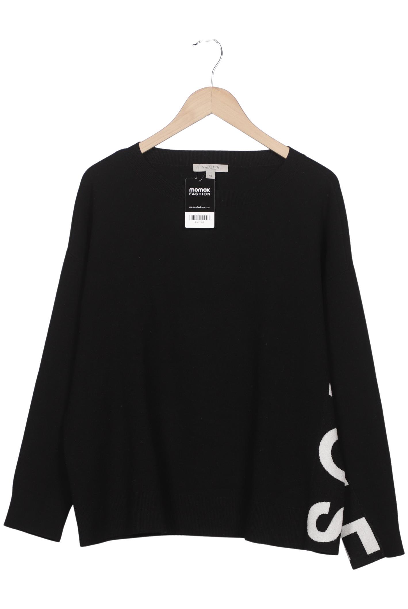

Comma Damen Pullover, schwarz, Gr. 46