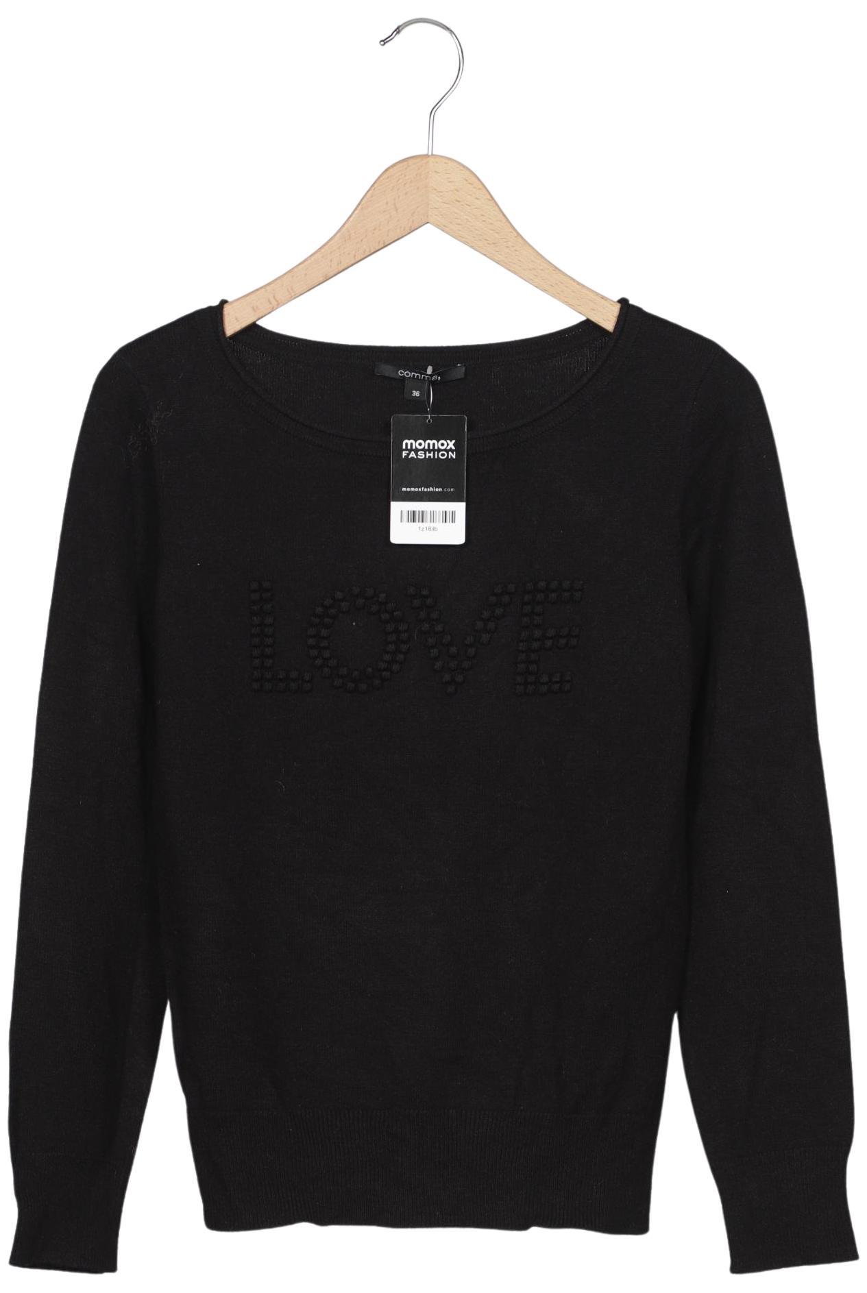 

Comma Damen Pullover, schwarz, Gr. 36