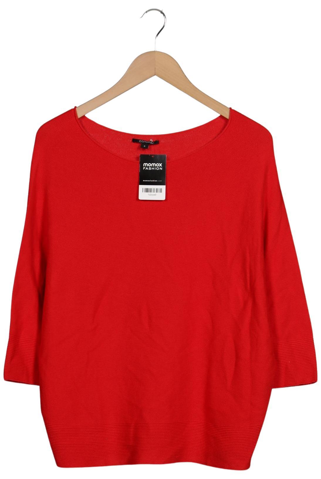

Comma Damen Pullover, rot, Gr. 36