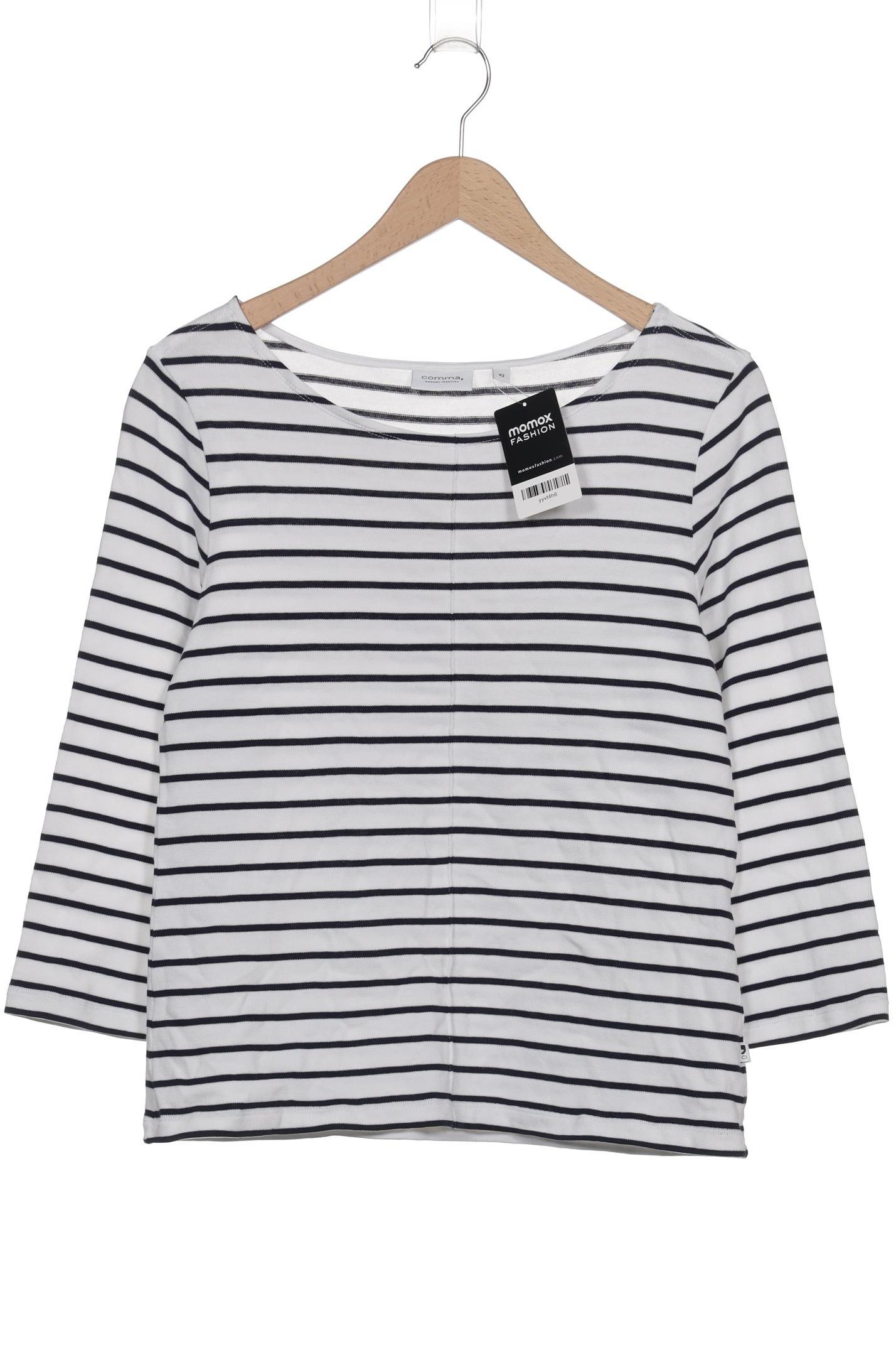 

Comma Damen Pullover, weiß, Gr. 42