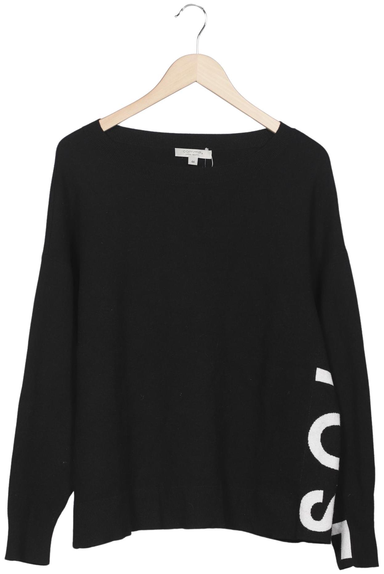 

Comma Damen Pullover, schwarz, Gr. 44