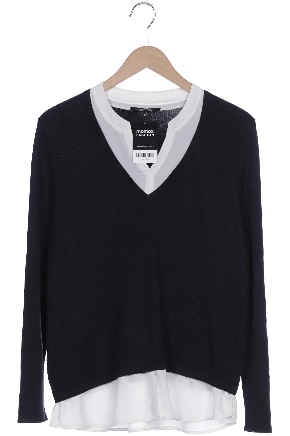 

Comma Damen Pullover, marineblau
