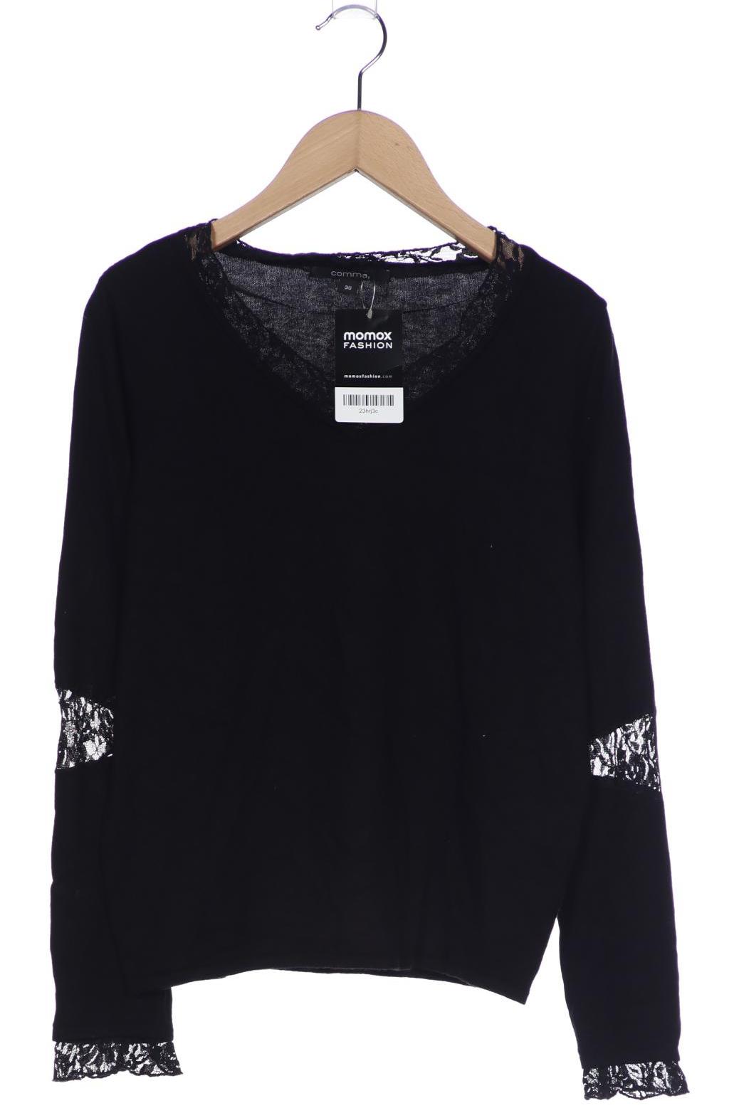 

Comma Damen Pullover, schwarz, Gr. 36
