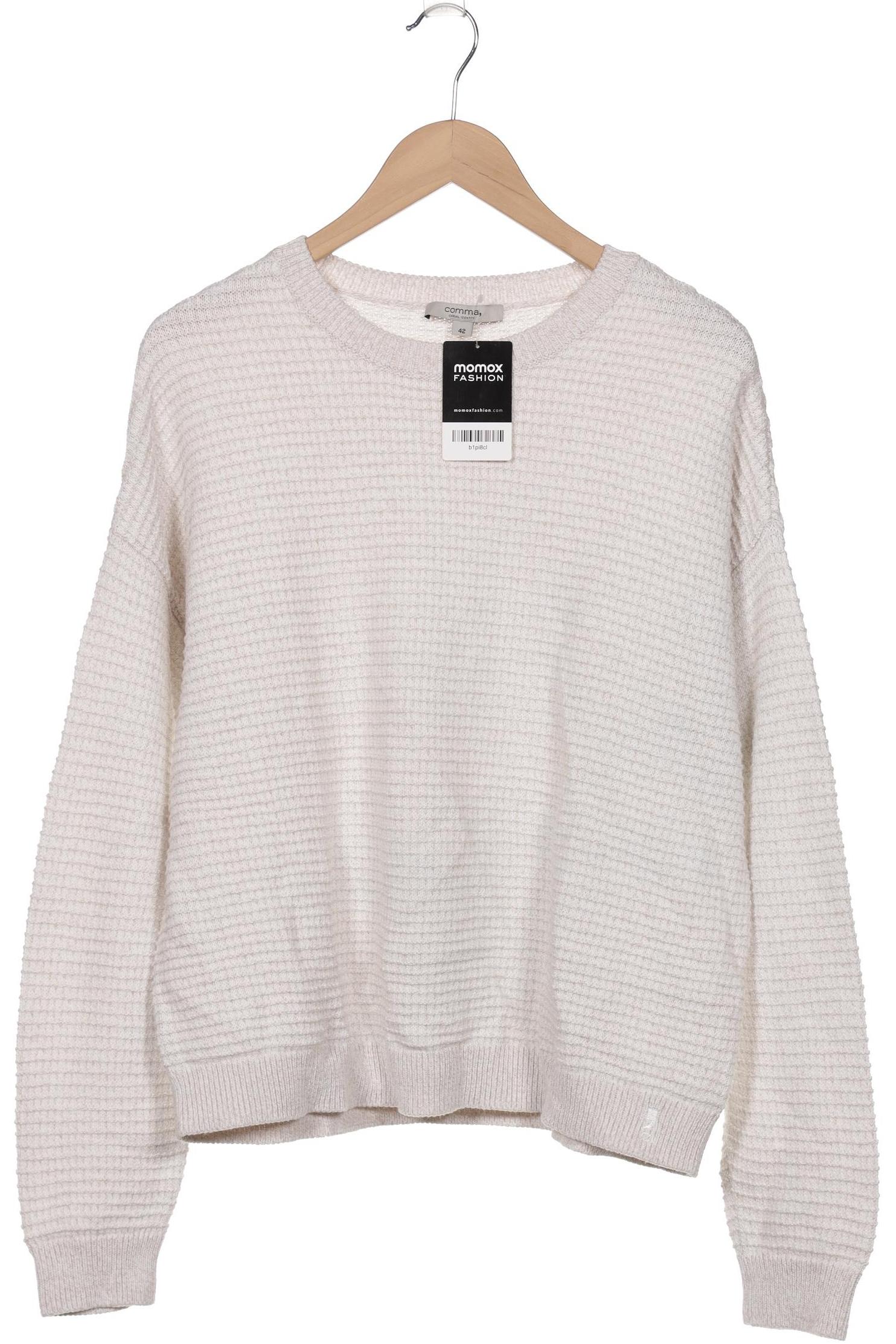 

Comma Damen Pullover, beige, Gr. 42
