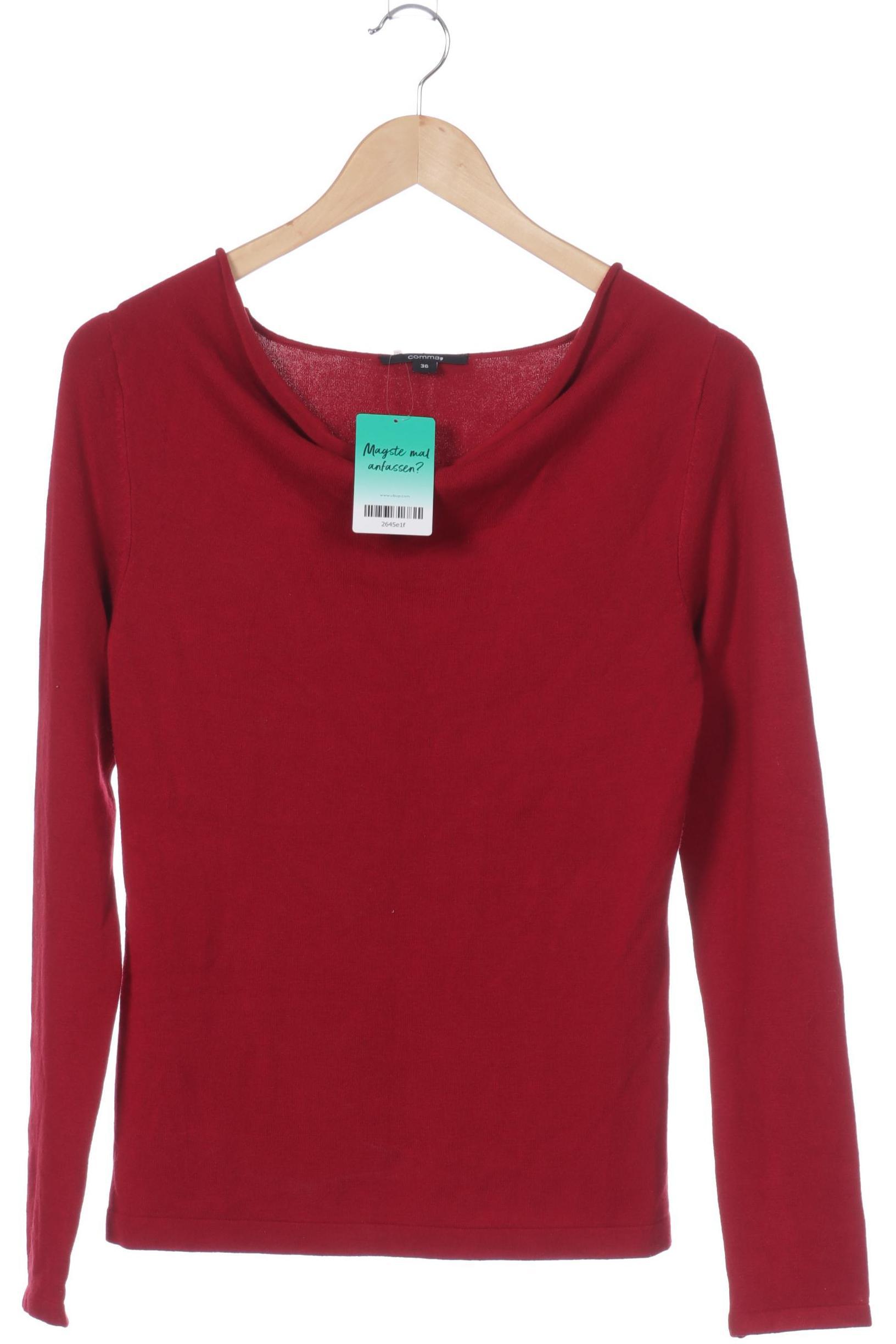 

Comma Damen Pullover, rot, Gr. 36