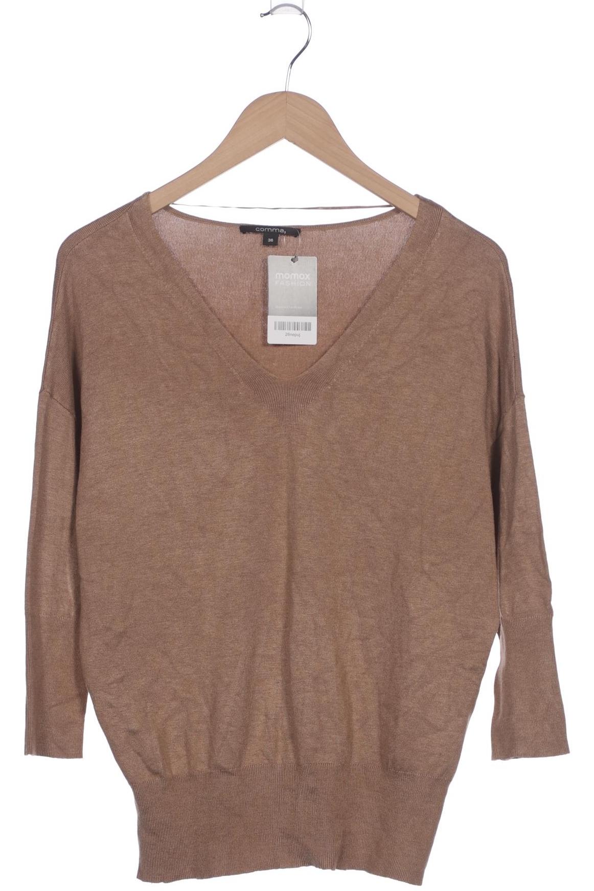 

Comma Damen Pullover, braun, Gr. 36
