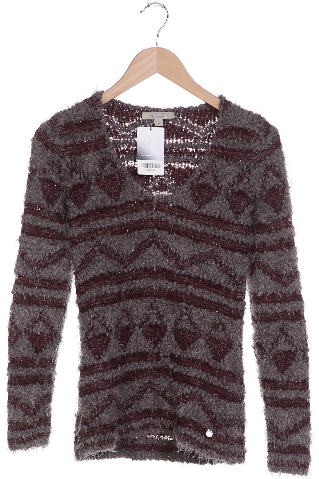 

Comma Damen Pullover, grau, Gr. 34