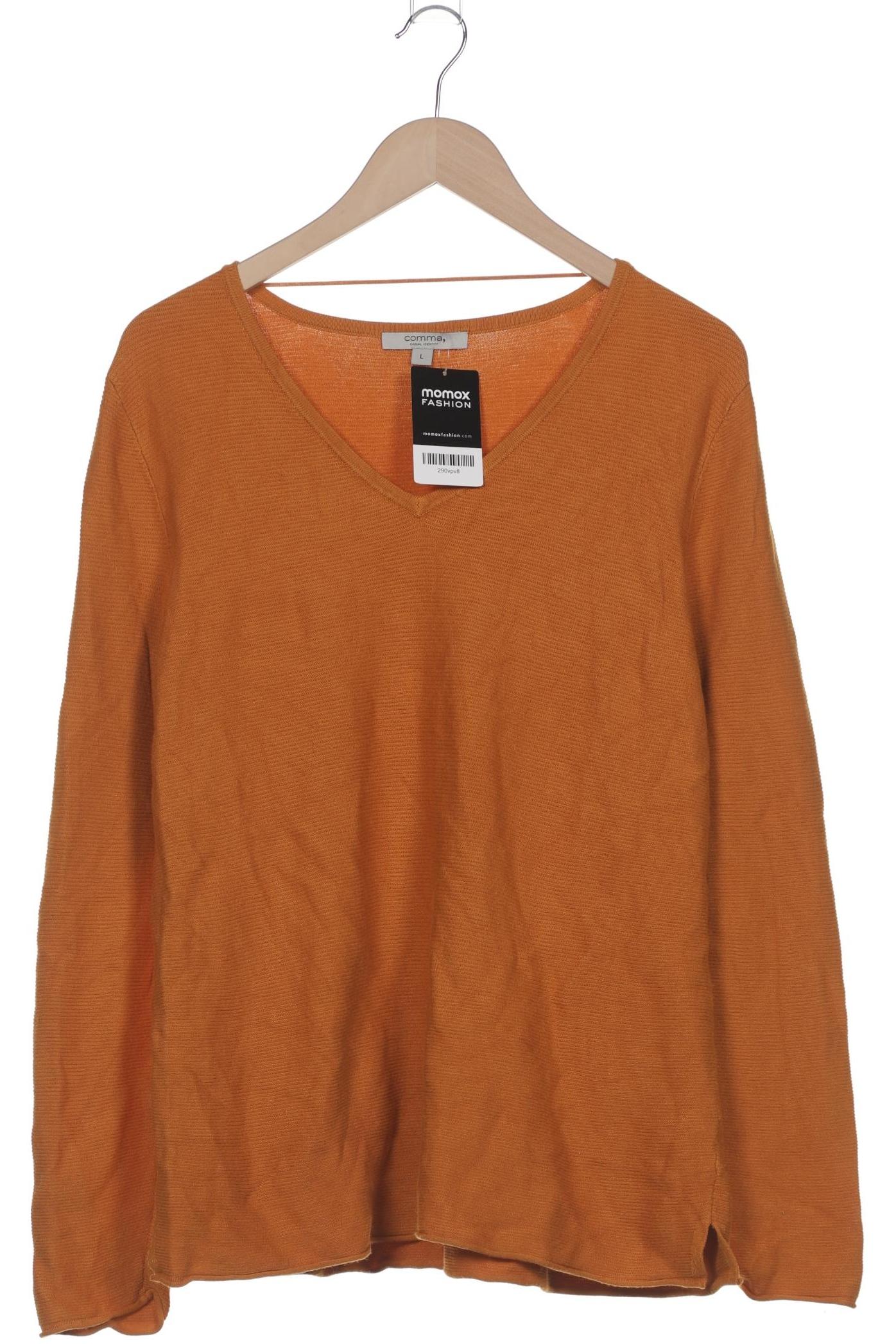 

Comma Damen Pullover, orange, Gr. 42