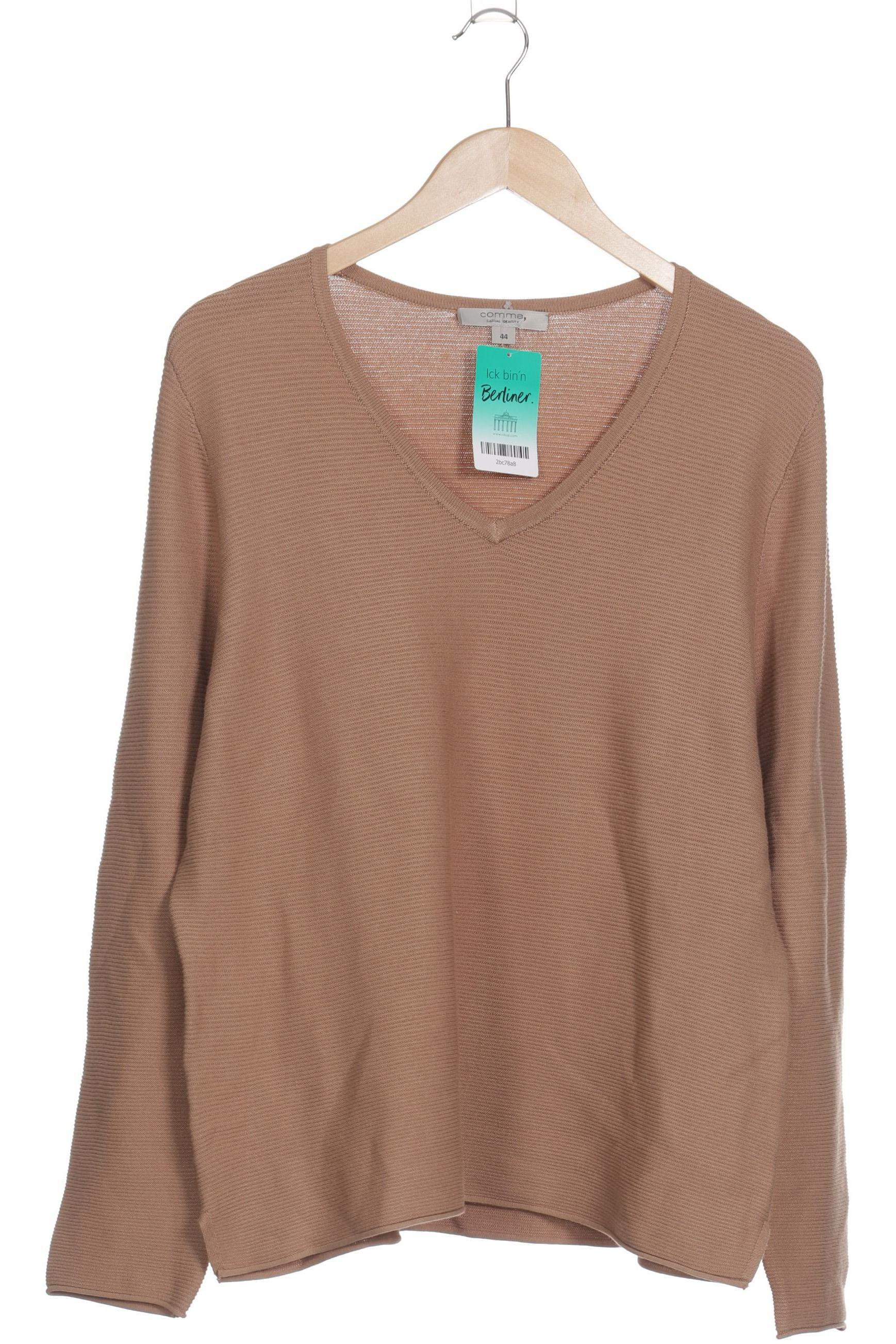 

Comma Damen Pullover, beige, Gr. 44