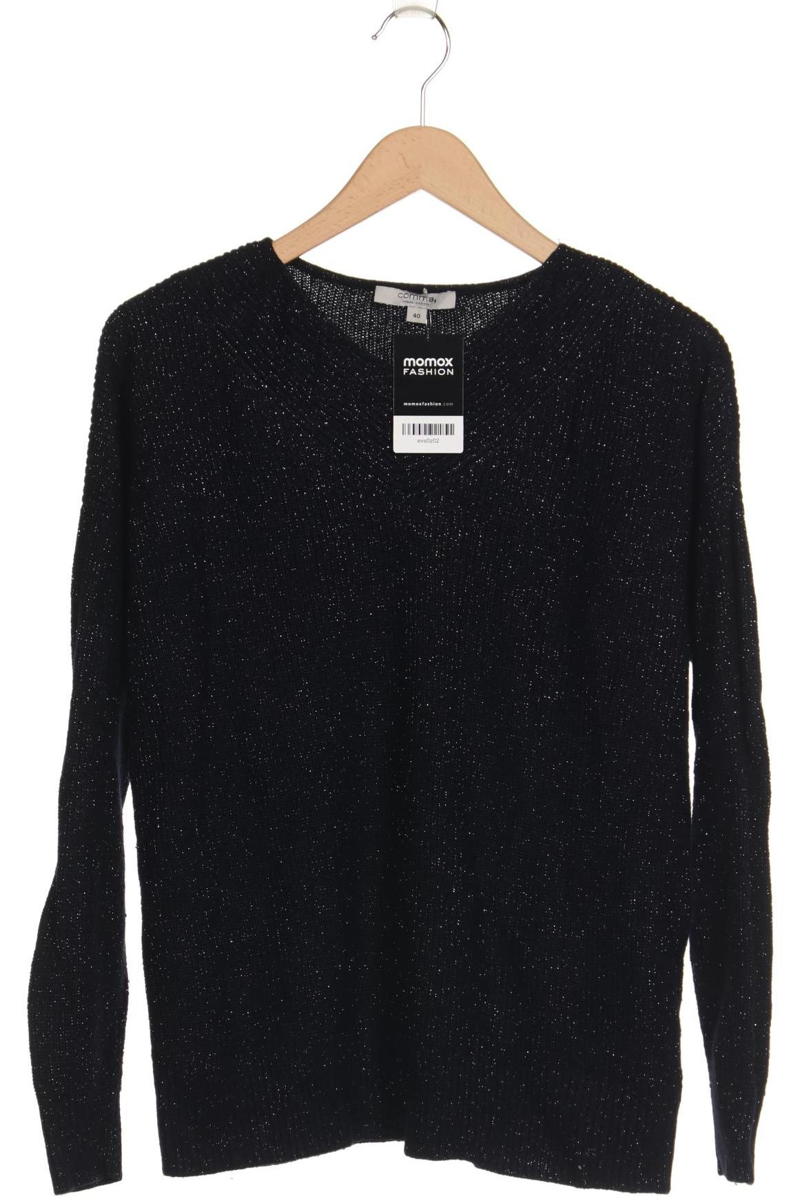 

Comma Damen Pullover, marineblau, Gr. 40