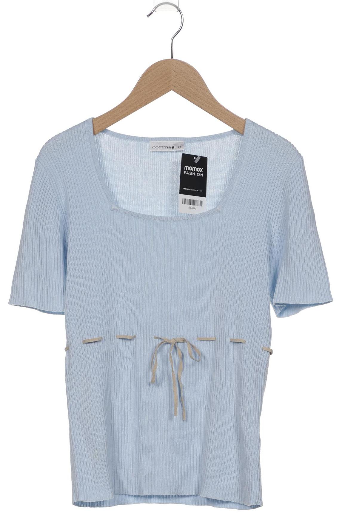 

Comma Damen Pullover, hellblau, Gr. 36