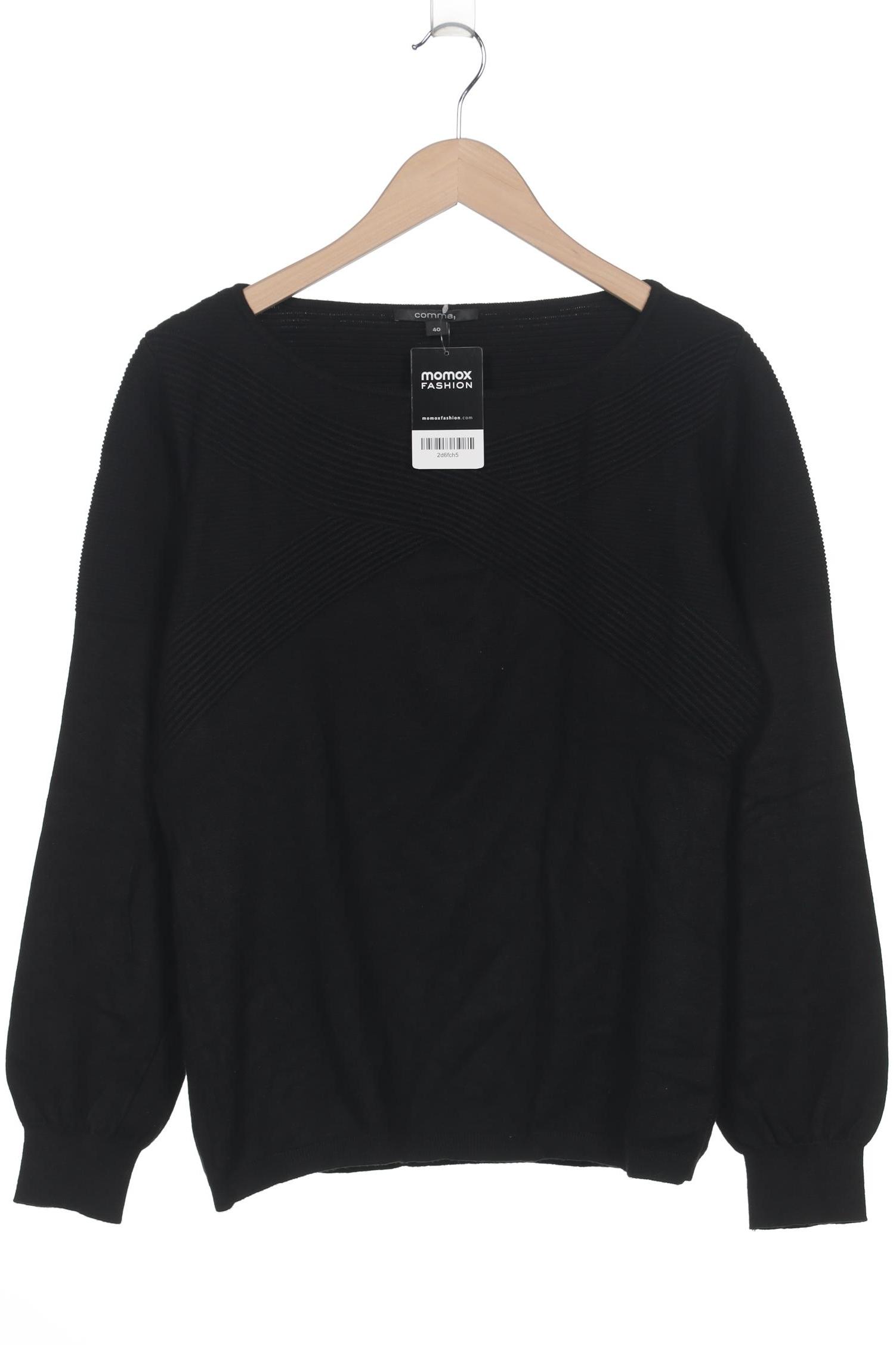 

Comma Damen Pullover, schwarz, Gr. 40