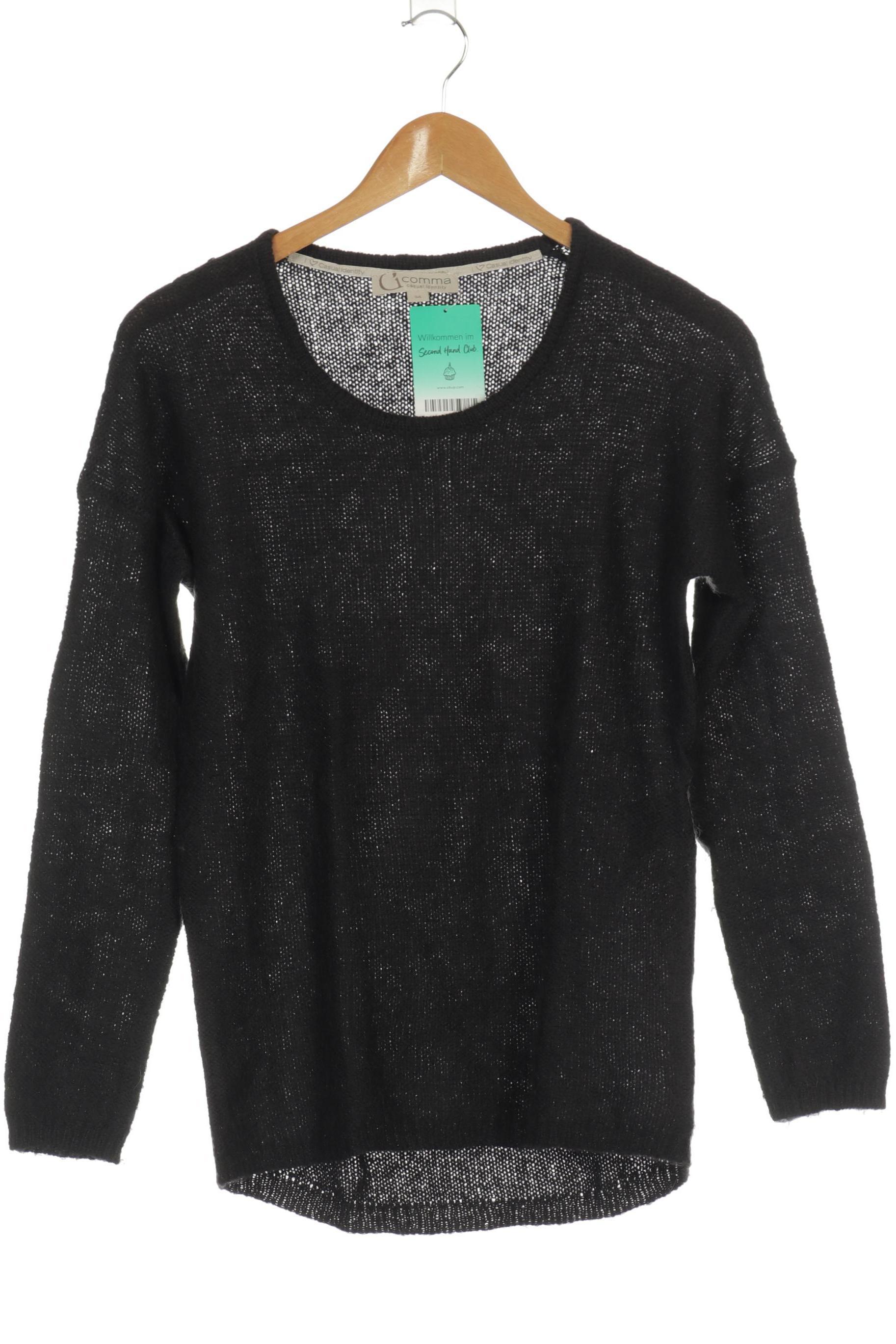 

Comma Damen Pullover, schwarz, Gr. 34