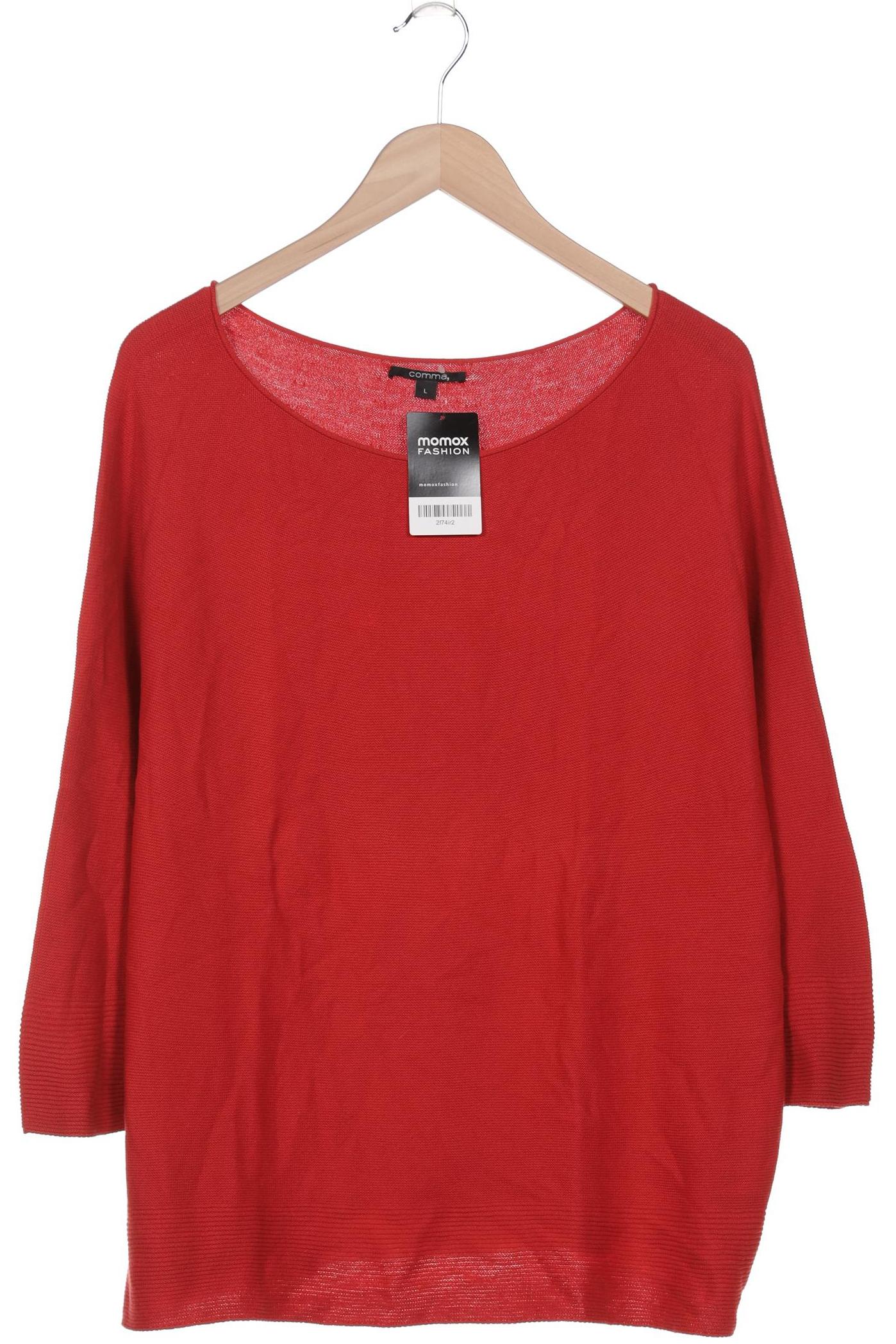 

Comma Damen Pullover, rot, Gr. 42