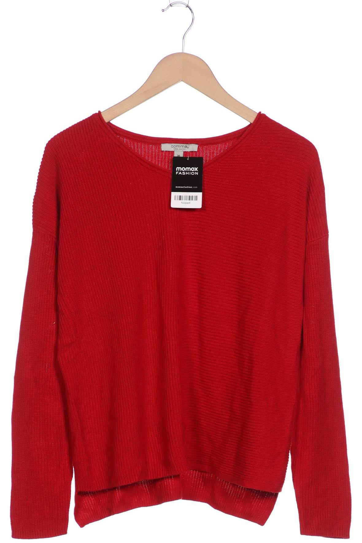 

Comma Damen Pullover, rot, Gr. 36
