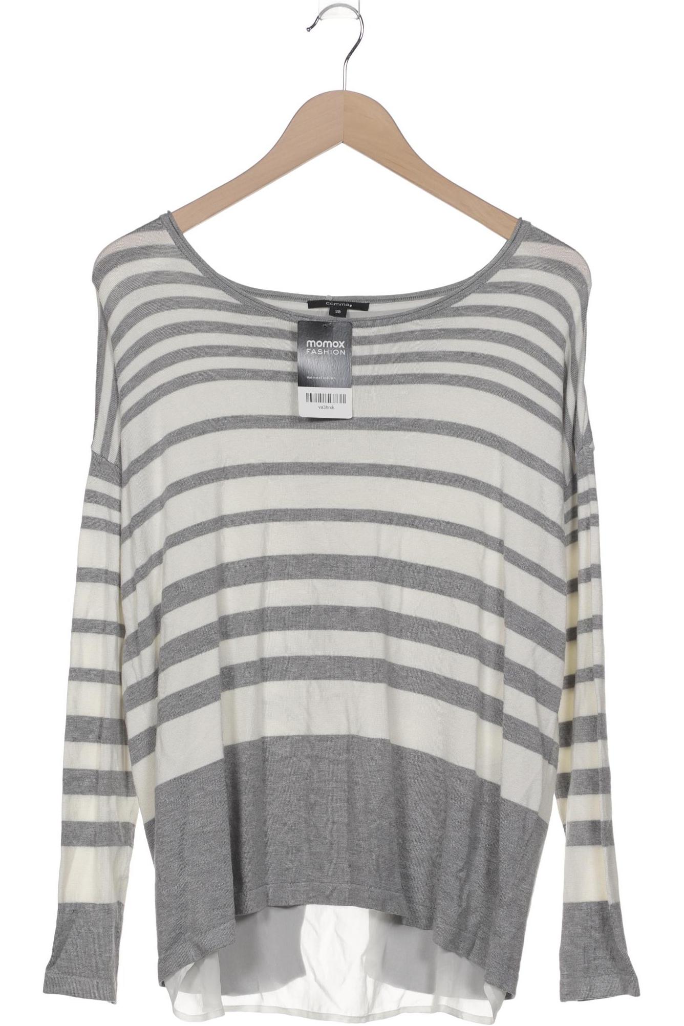

Comma Damen Pullover, grau, Gr. 38