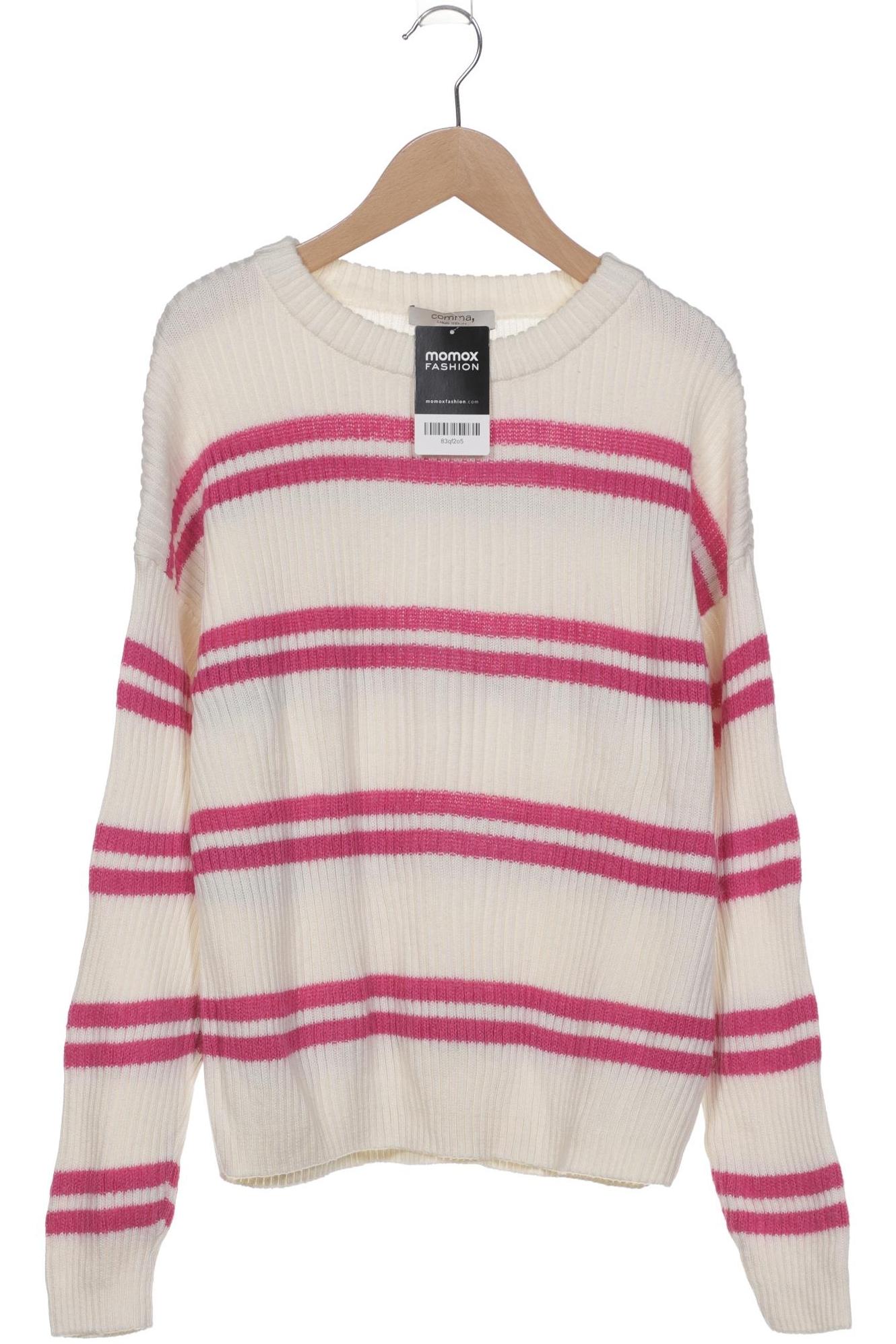 

Comma Damen Pullover, weiß, Gr. 42