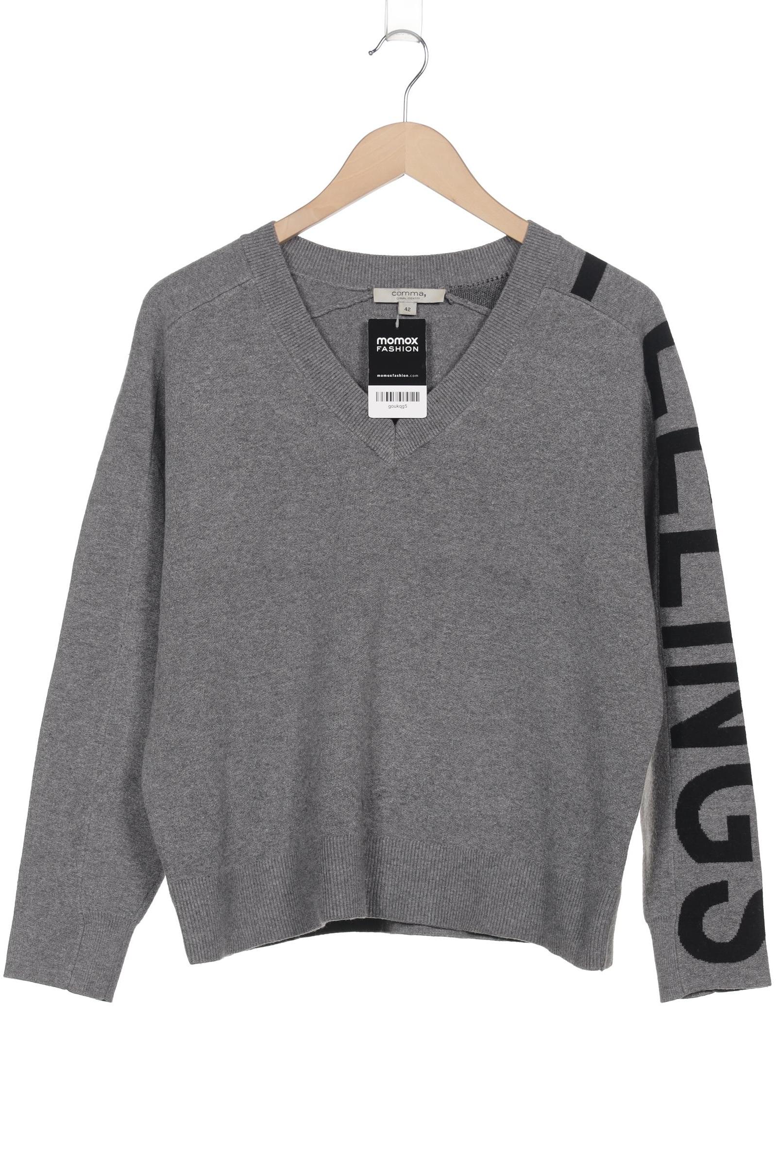 

Comma Damen Pullover, grau, Gr. 42
