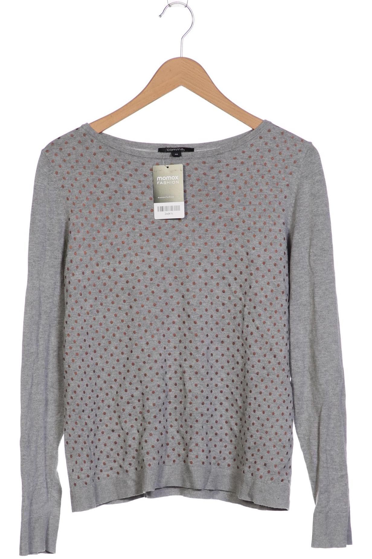 

Comma Damen Pullover, grau