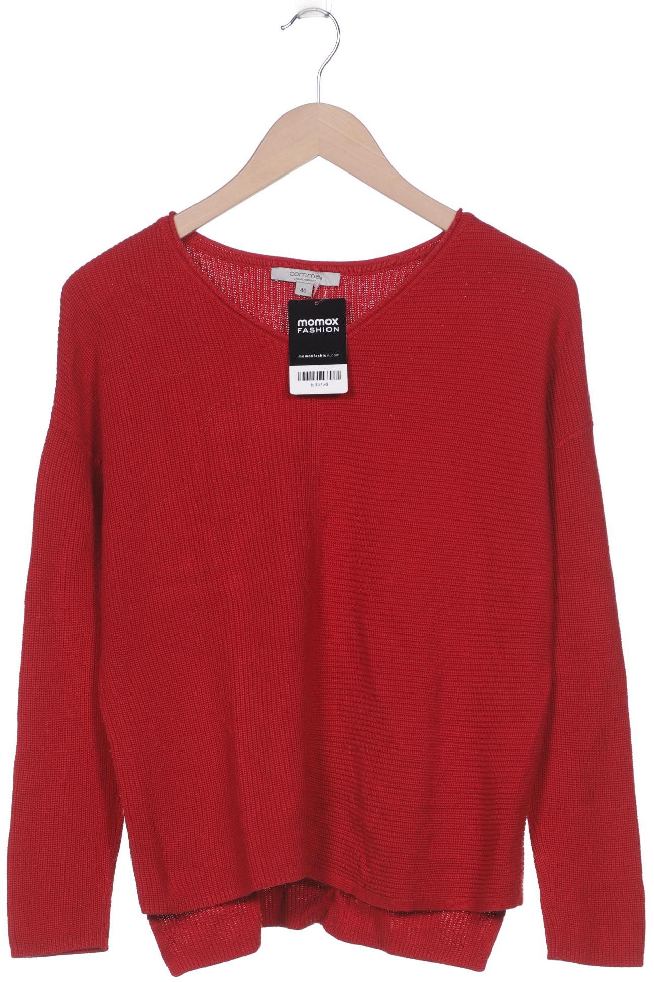 

Comma Damen Pullover, rot, Gr. 40