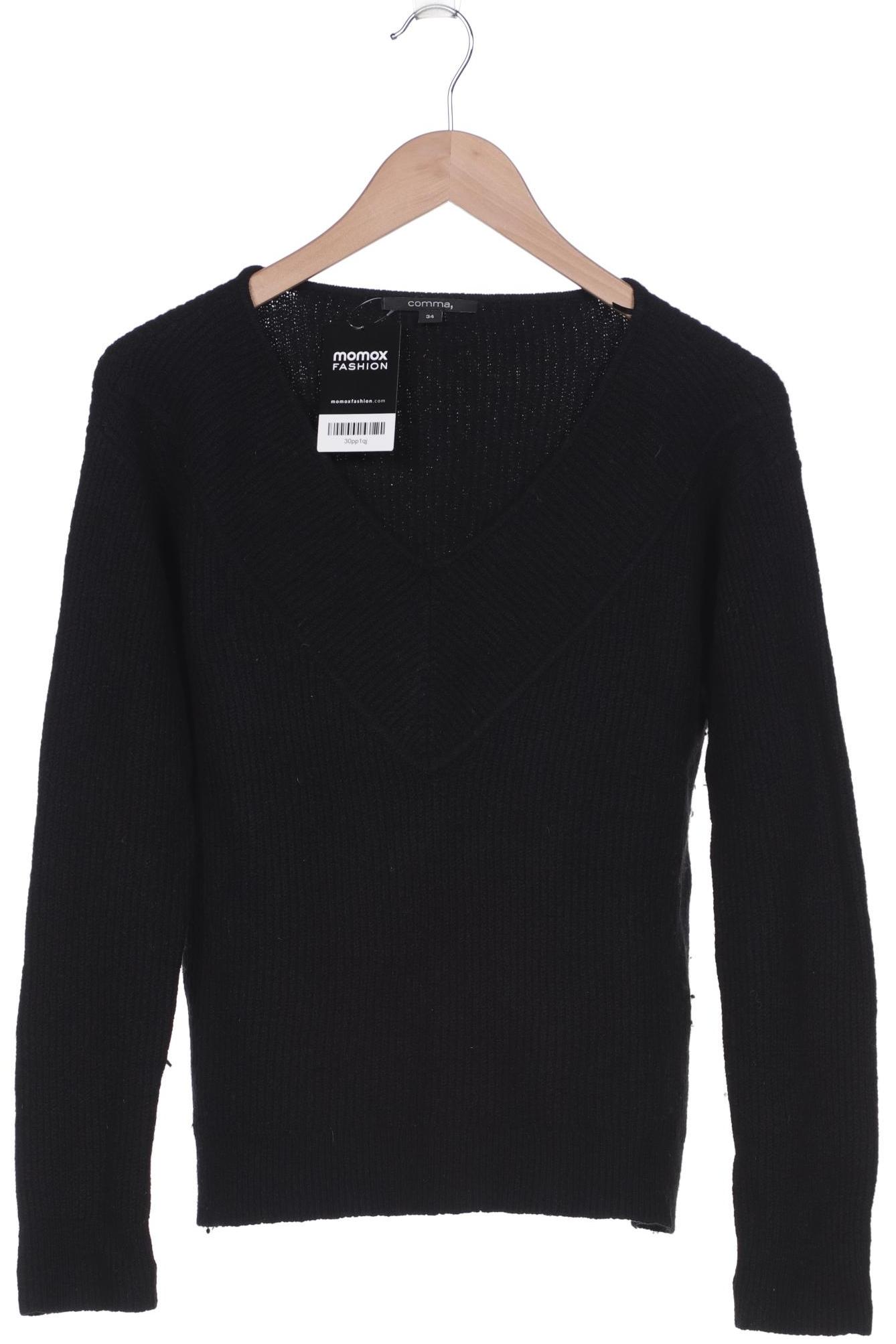 

Comma Damen Pullover, schwarz