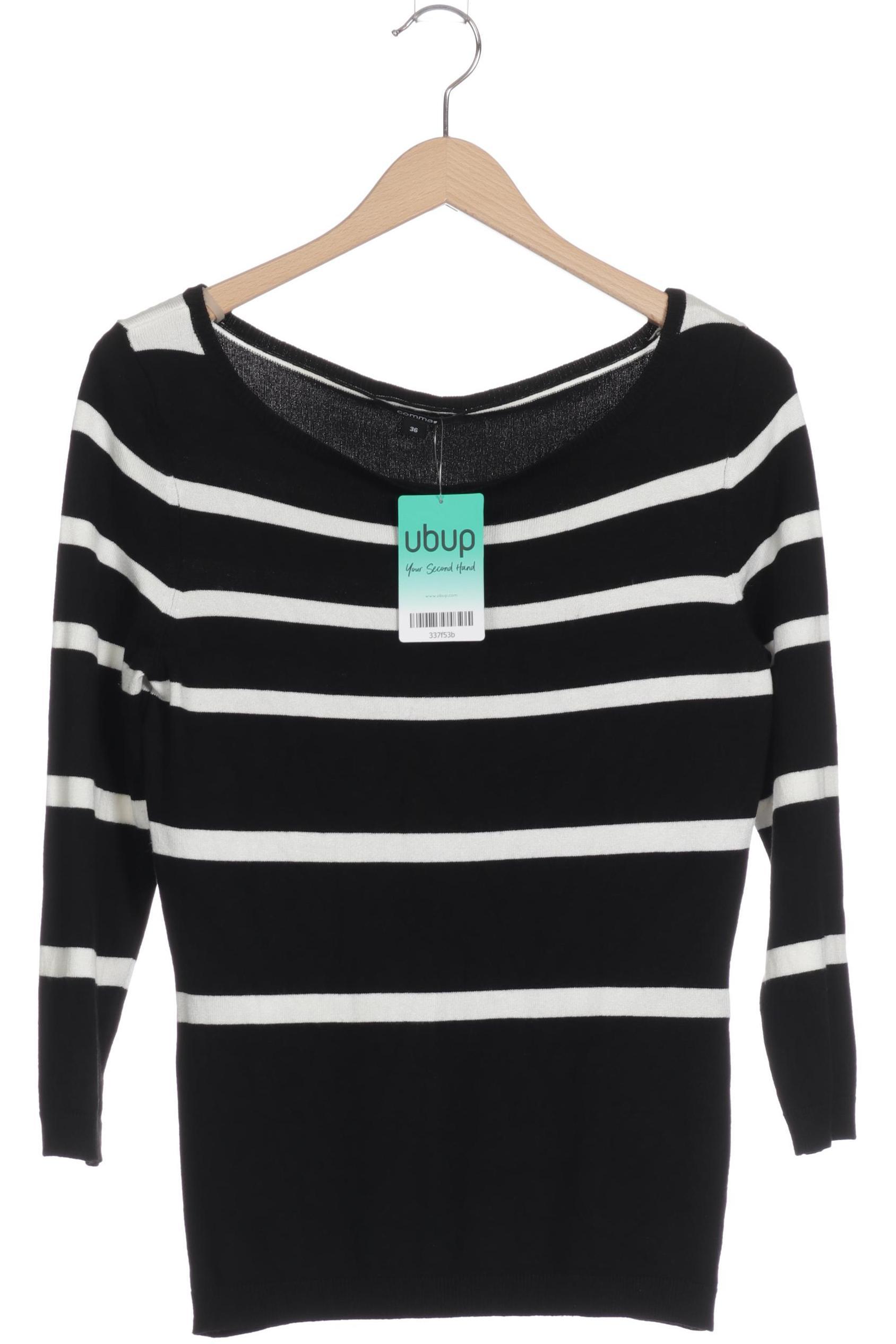 

Comma Damen Pullover, schwarz, Gr. 36