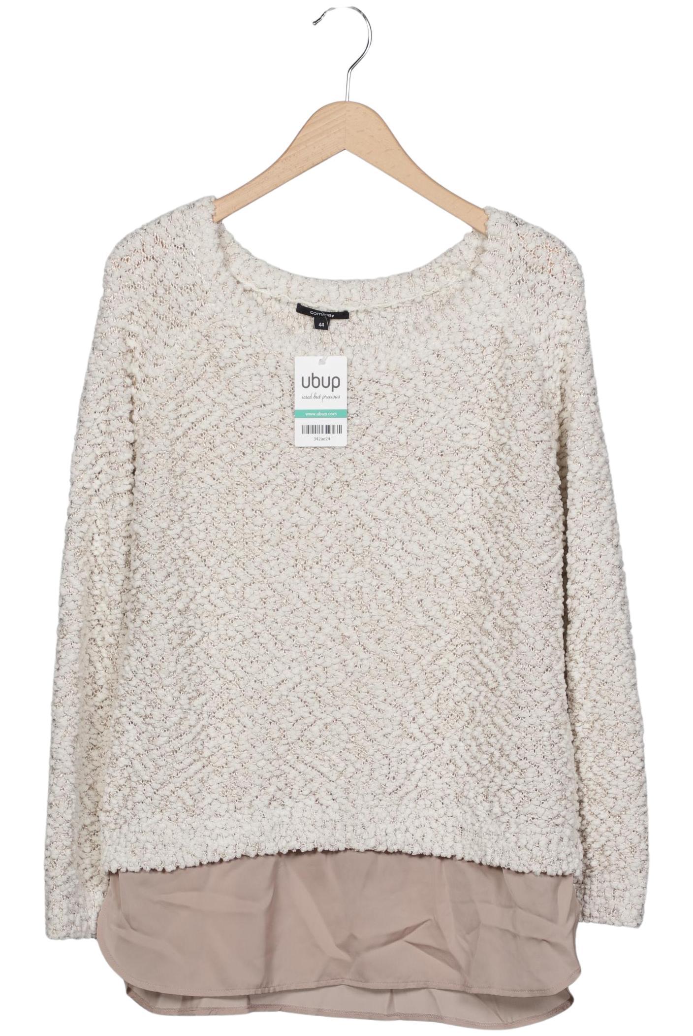 

Comma Damen Pullover, cremeweiß, Gr. 44