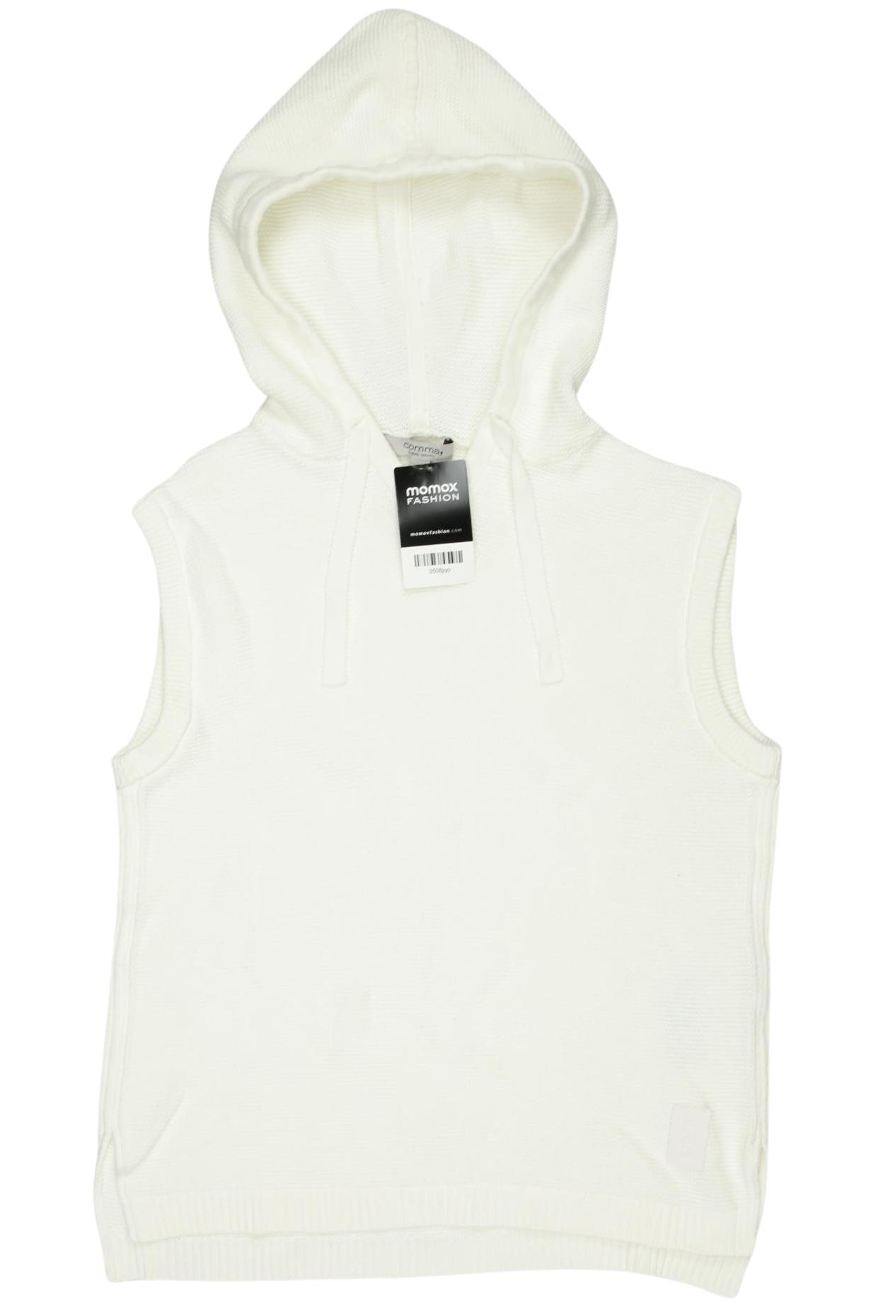 

Comma Damen Pullover, weiß, Gr. 36